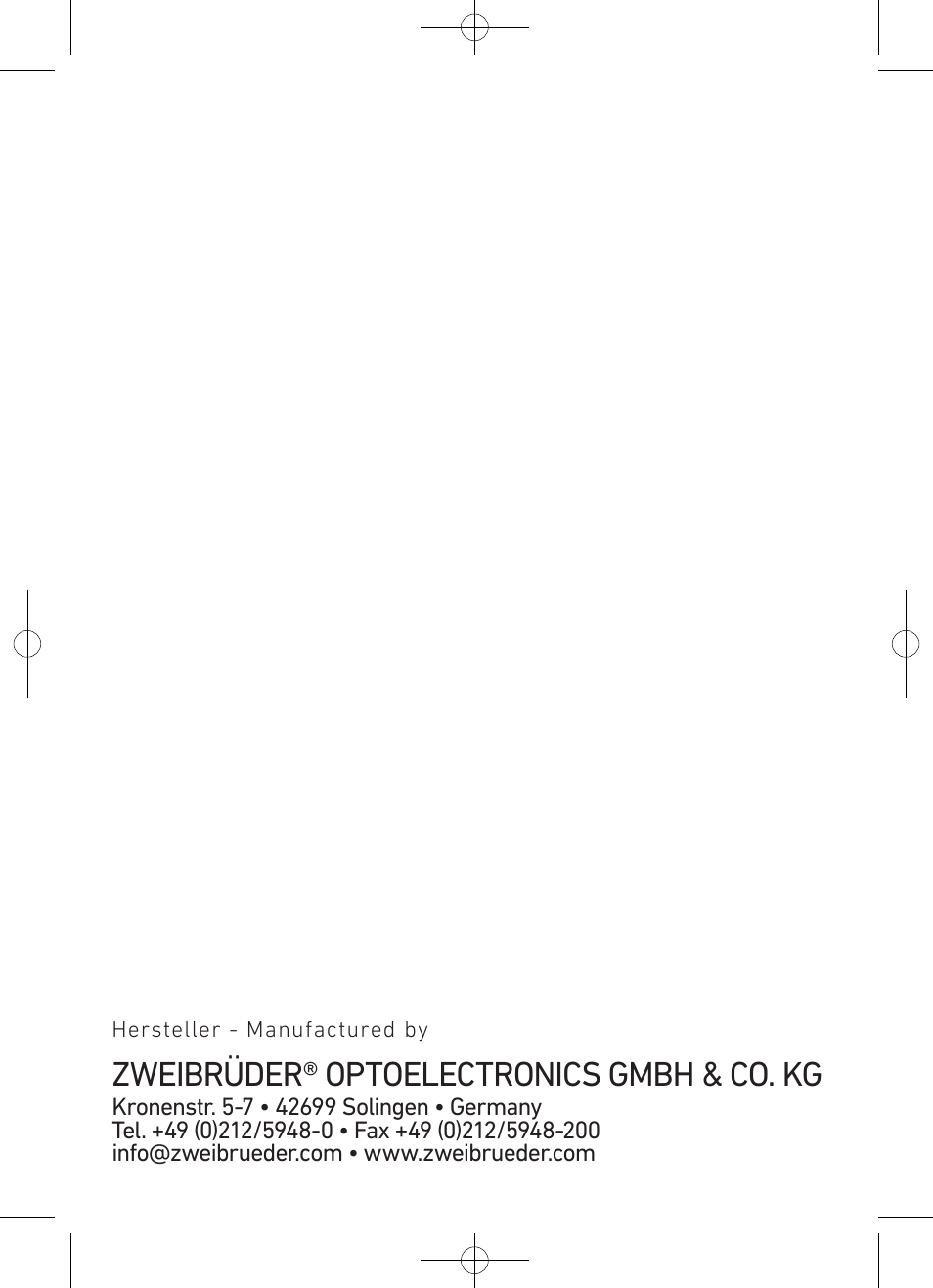 Zweibrüder® optoelectronics gmbh & co. kg | LED LENSER X21R.2 User Manual | Page 44 / 45