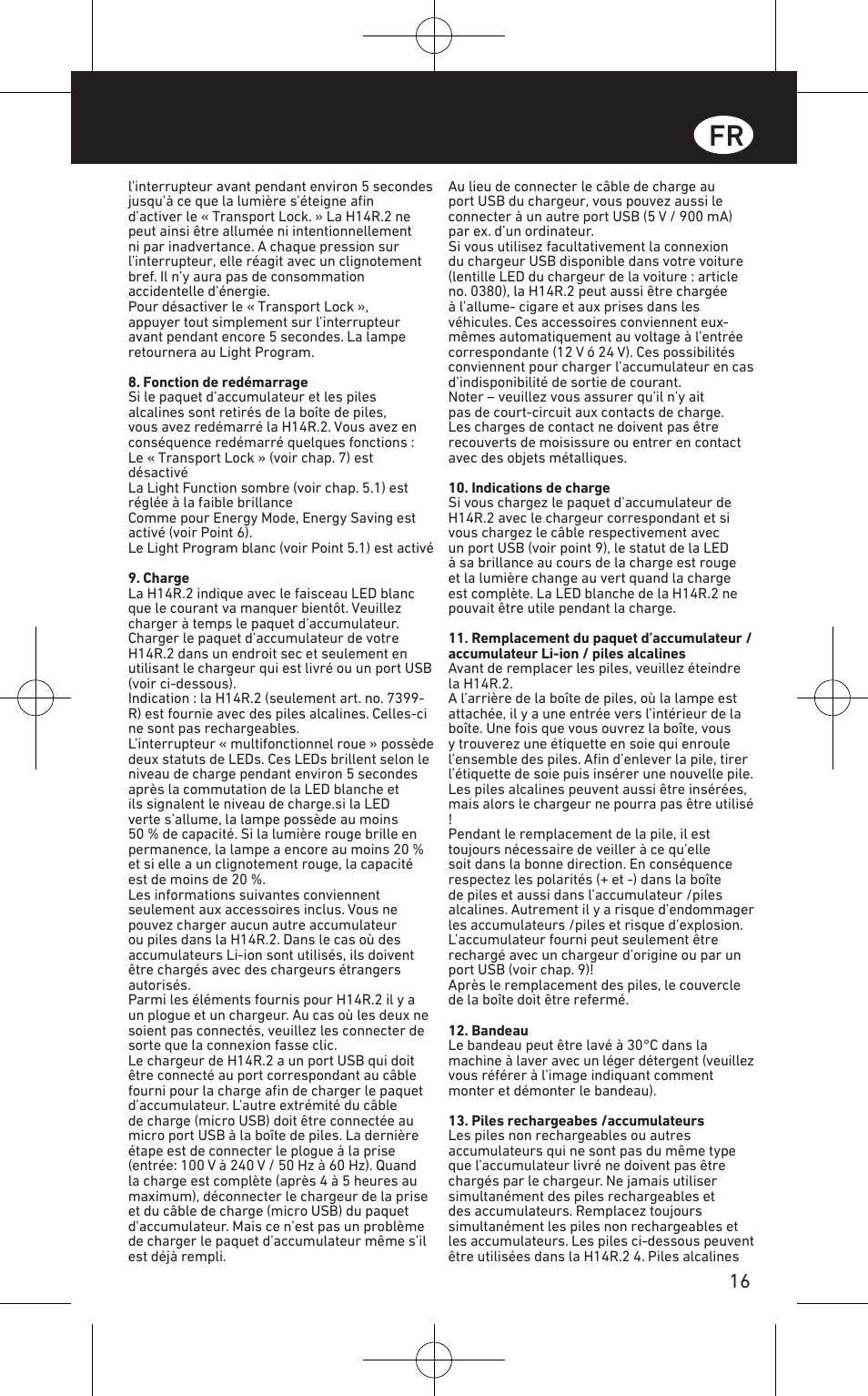 LED LENSER H14R.2 User Manual | Page 17 / 53