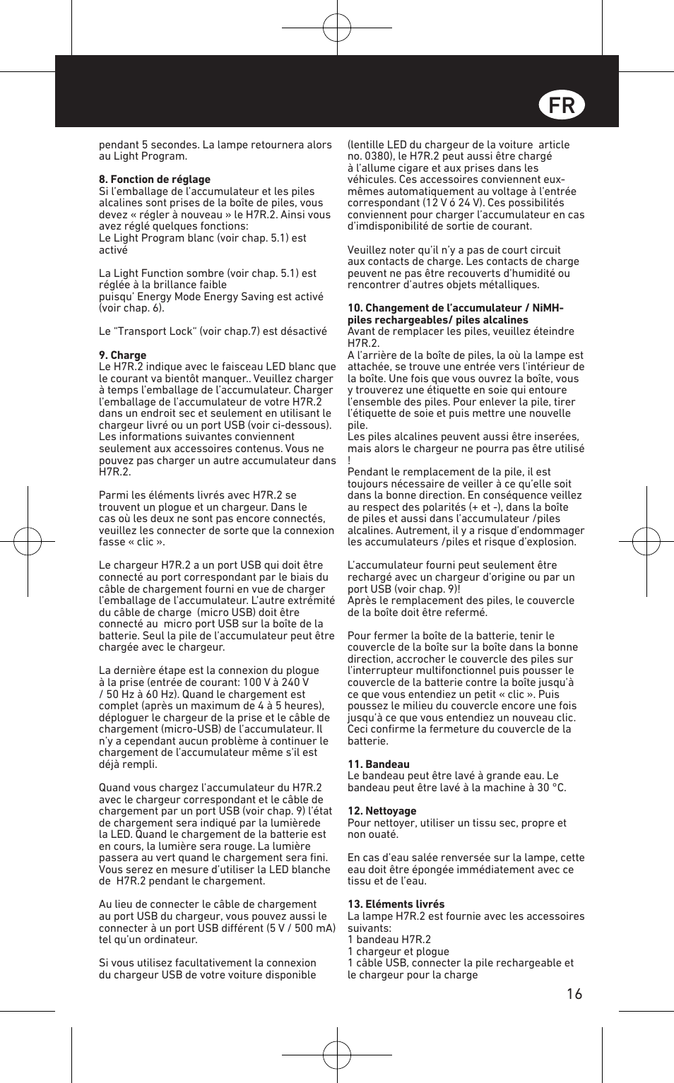 LED LENSER H7R.2 User Manual | Page 17 / 50