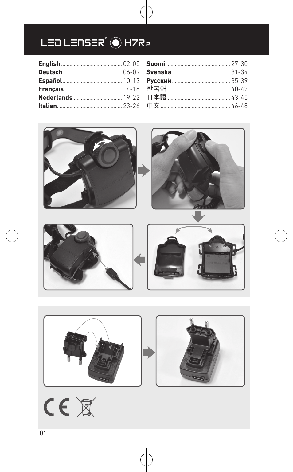 Led lenser® * h7r | LED LENSER H7R.2 User Manual | Page 2 / 50
