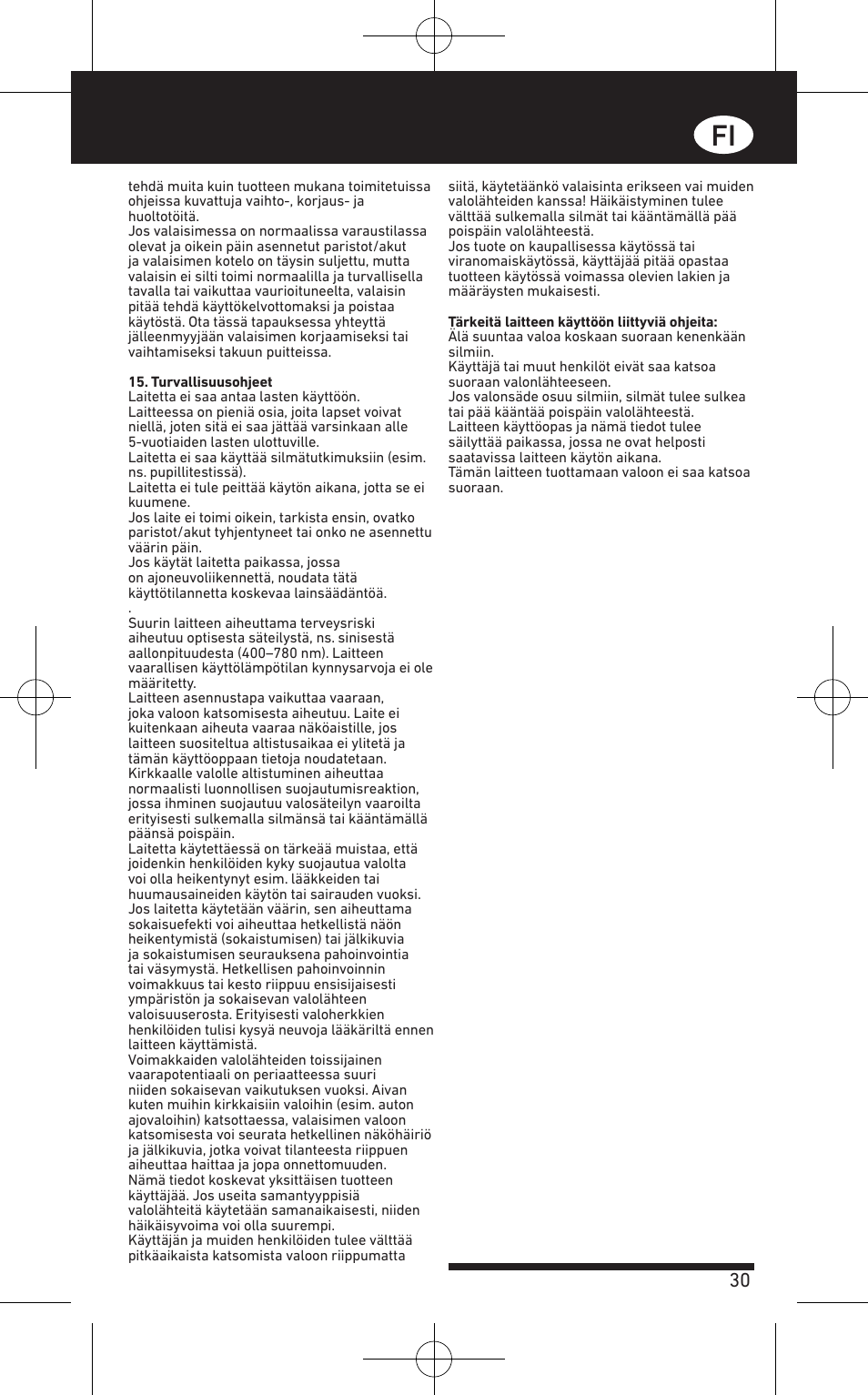 LED LENSER H7R.2 User Manual | Page 31 / 50