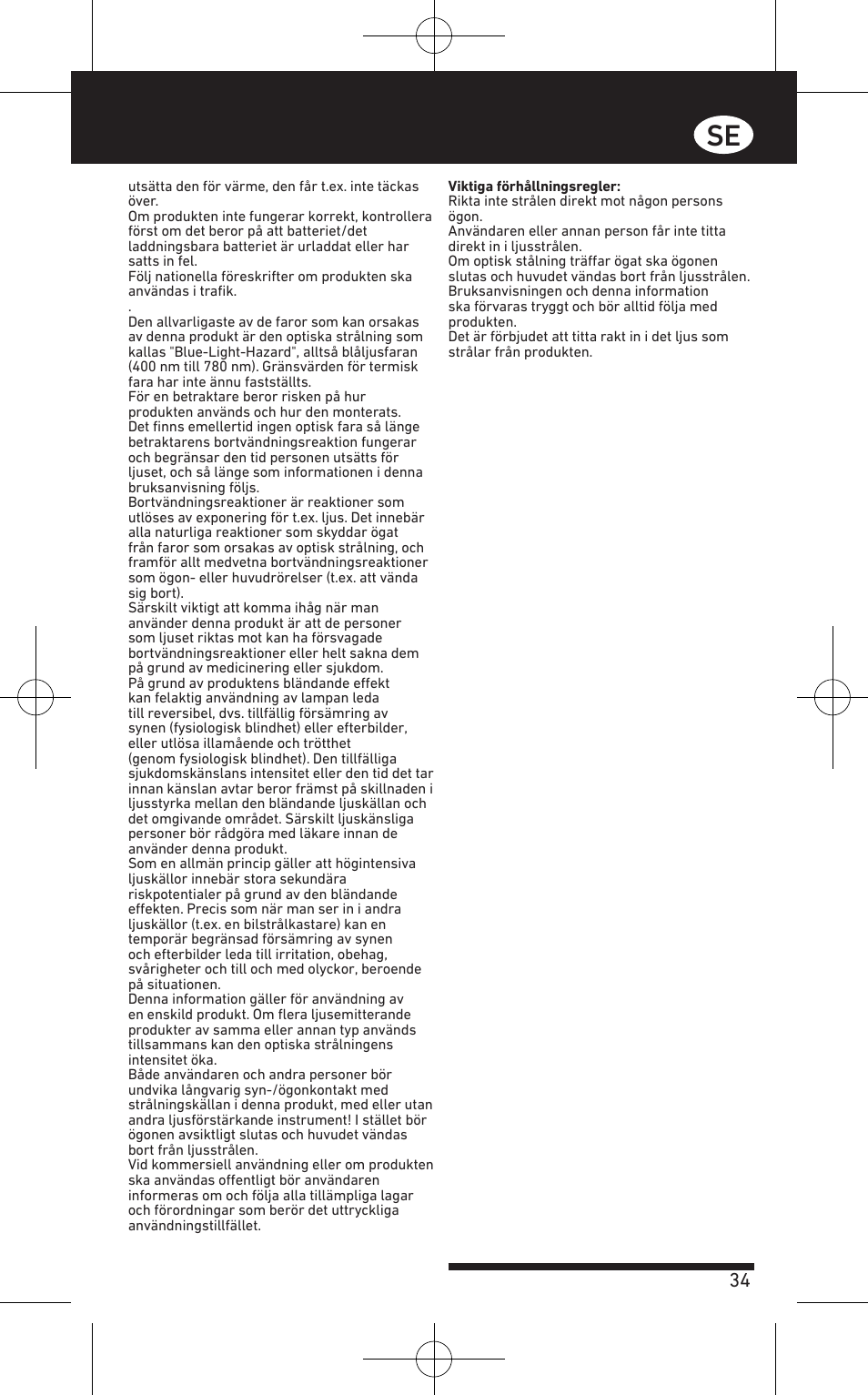 LED LENSER H7R.2 User Manual | Page 35 / 50