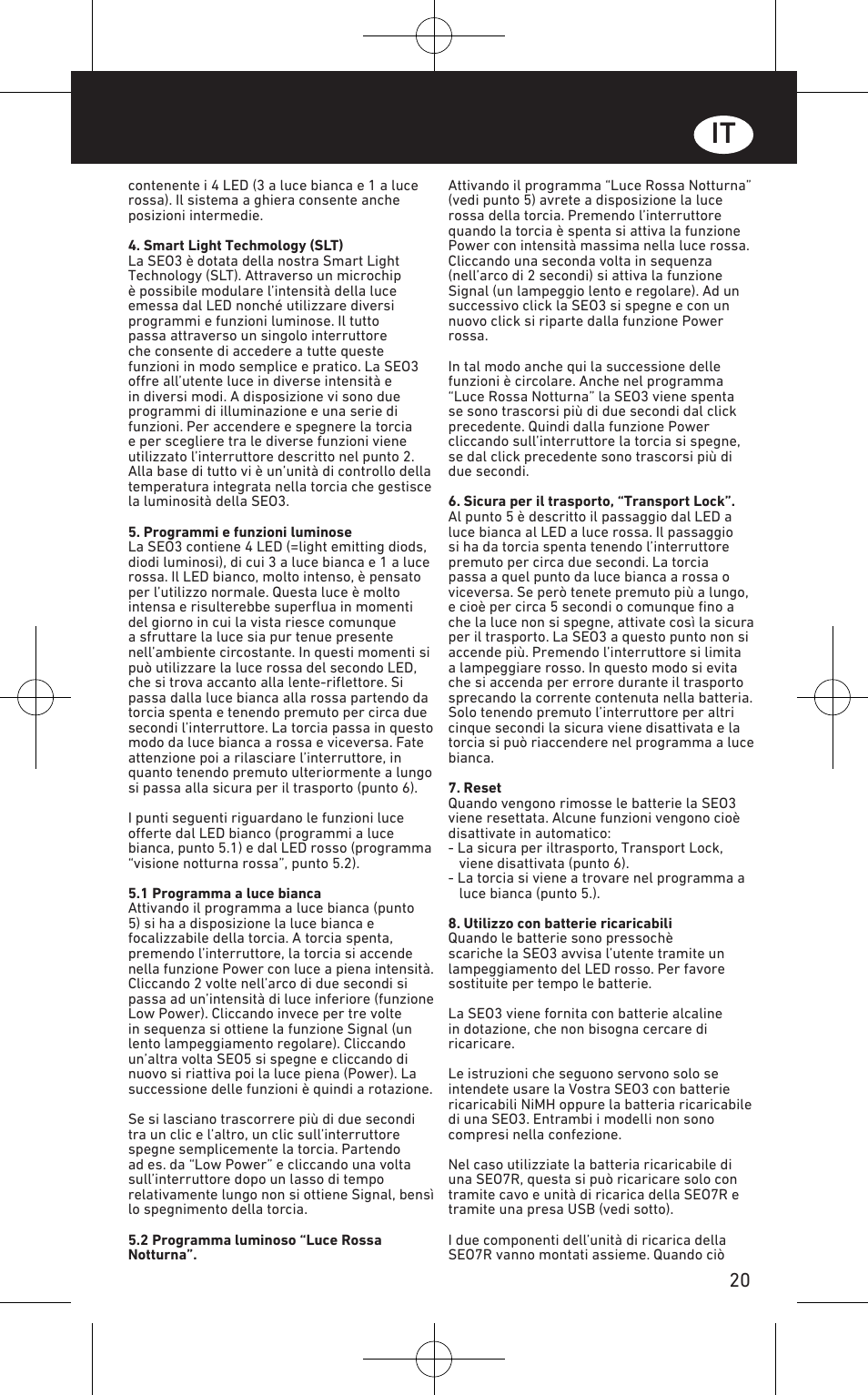 LED LENSER SEO™ 3 User Manual | Page 21 / 36