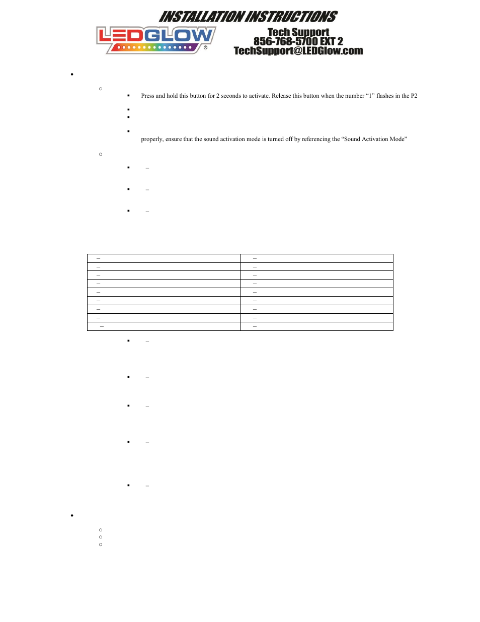 LEDGlow Advanced 3 Million Truck LED Underbody Kit User Manual | Page 4 / 6