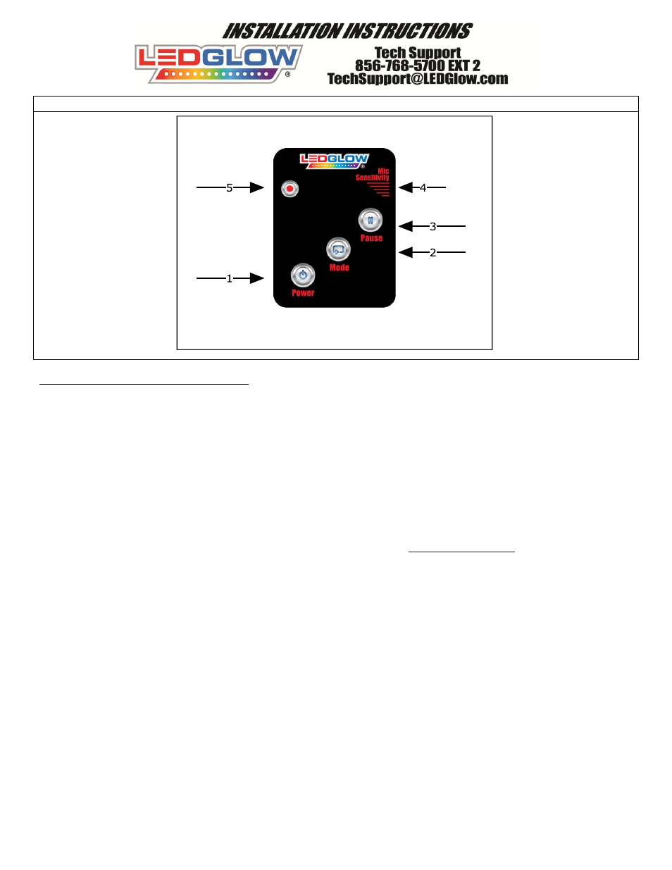 LEDGlow 7 Color Expandable LED Interior Lighting Kit User Manual | Page 2 / 3