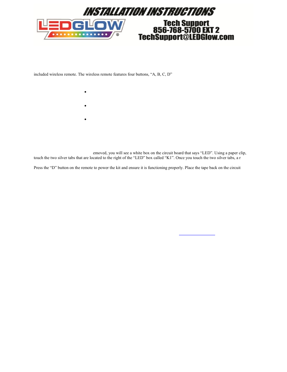 LEDGlow LiteTrike I & II Advanced Million Color LED Lighting Kits User Manual | Page 3 / 4