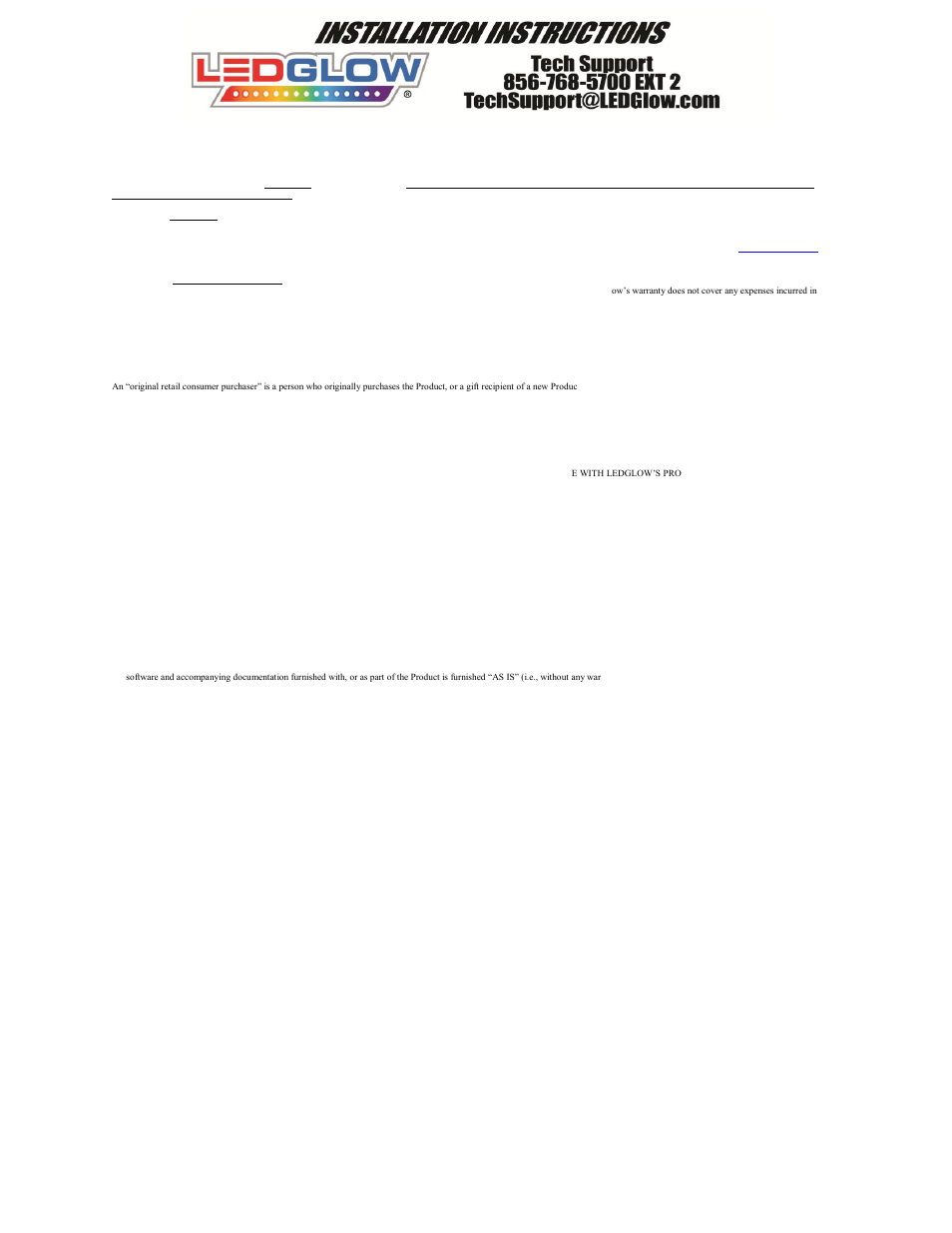 LEDGlow 2pc Motorcycle LED Strobe Lighting Kit User Manual | Page 2 / 2