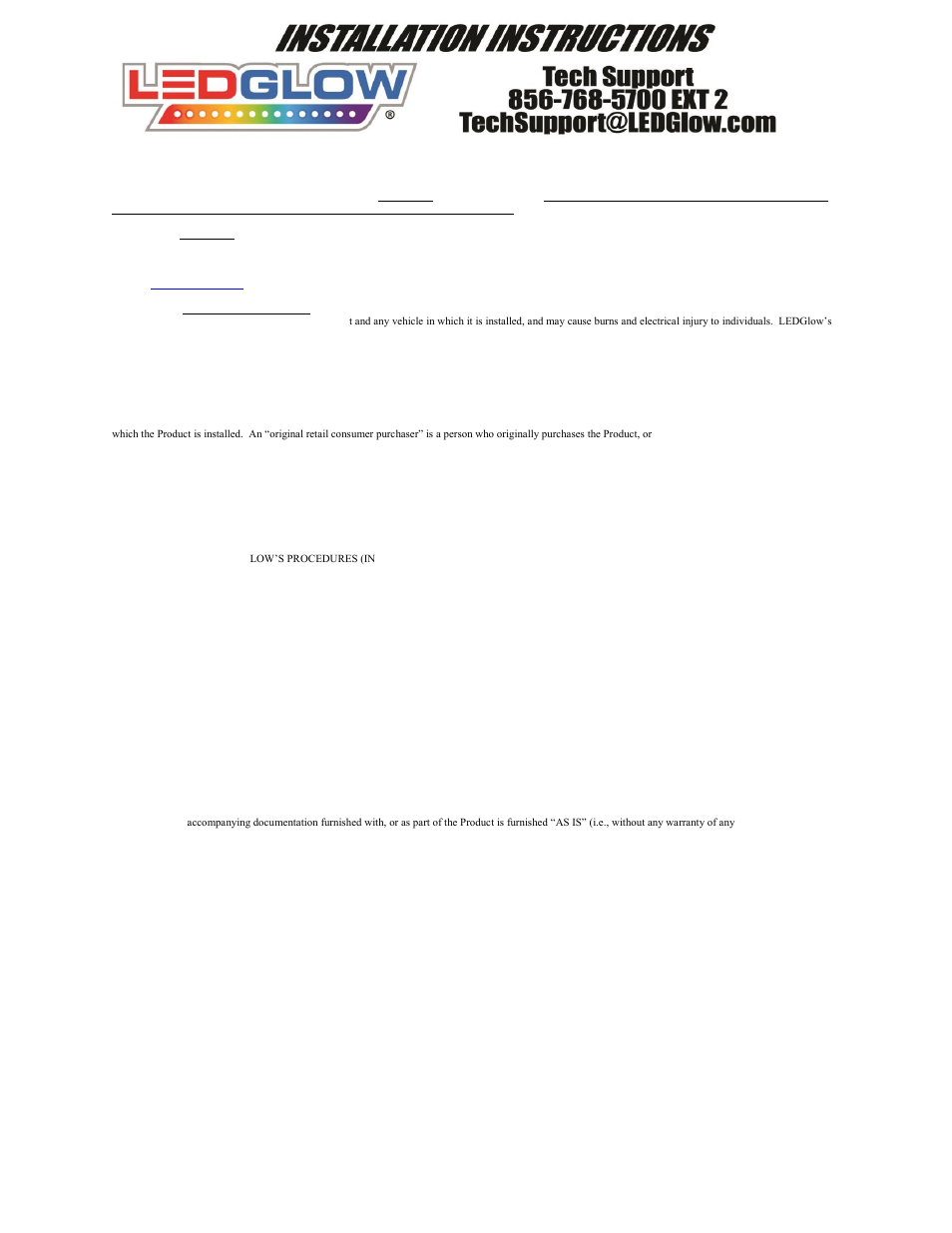 LEDGlow Dual Zone - Single Color Flexible Motorcycle Light Controller User Manual | Page 3 / 3