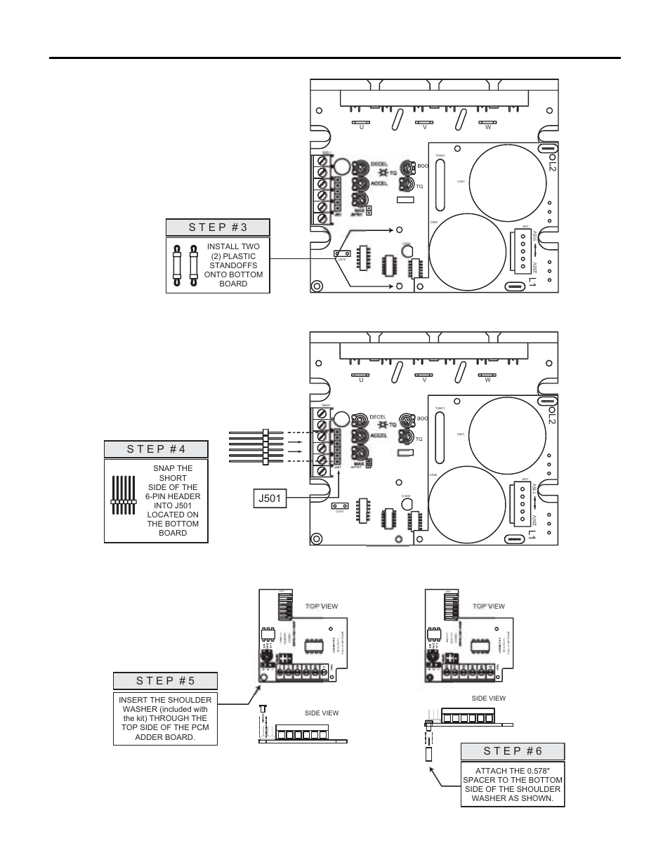 13 installation, L1 l 2 | LEESON FHP Series Chassis Mount Variable Speed Drives User Manual | Page 23 / 76