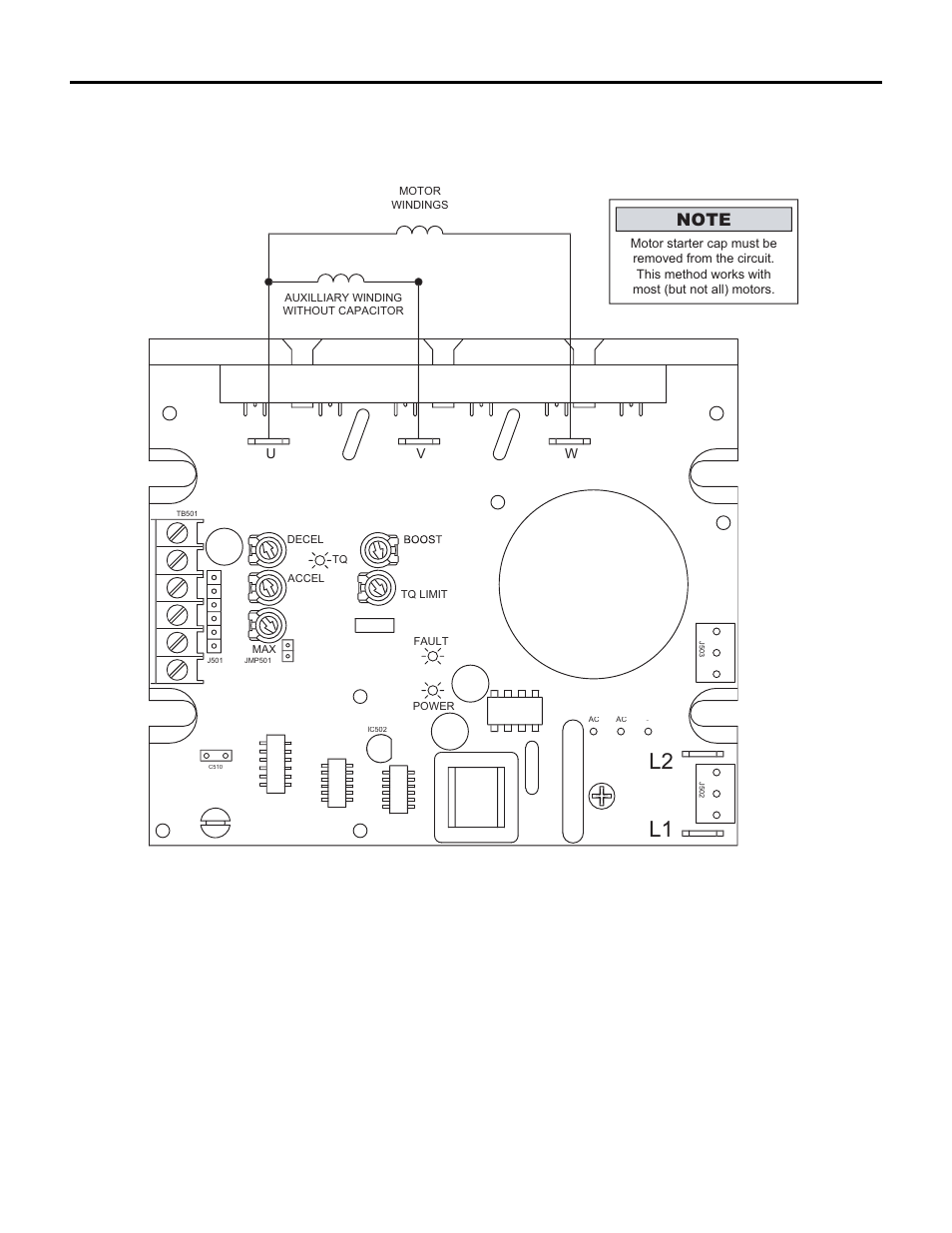 29 installation, L1 l2 | LEESON FHP Series Chassis Mount Variable Speed Drives User Manual | Page 39 / 76