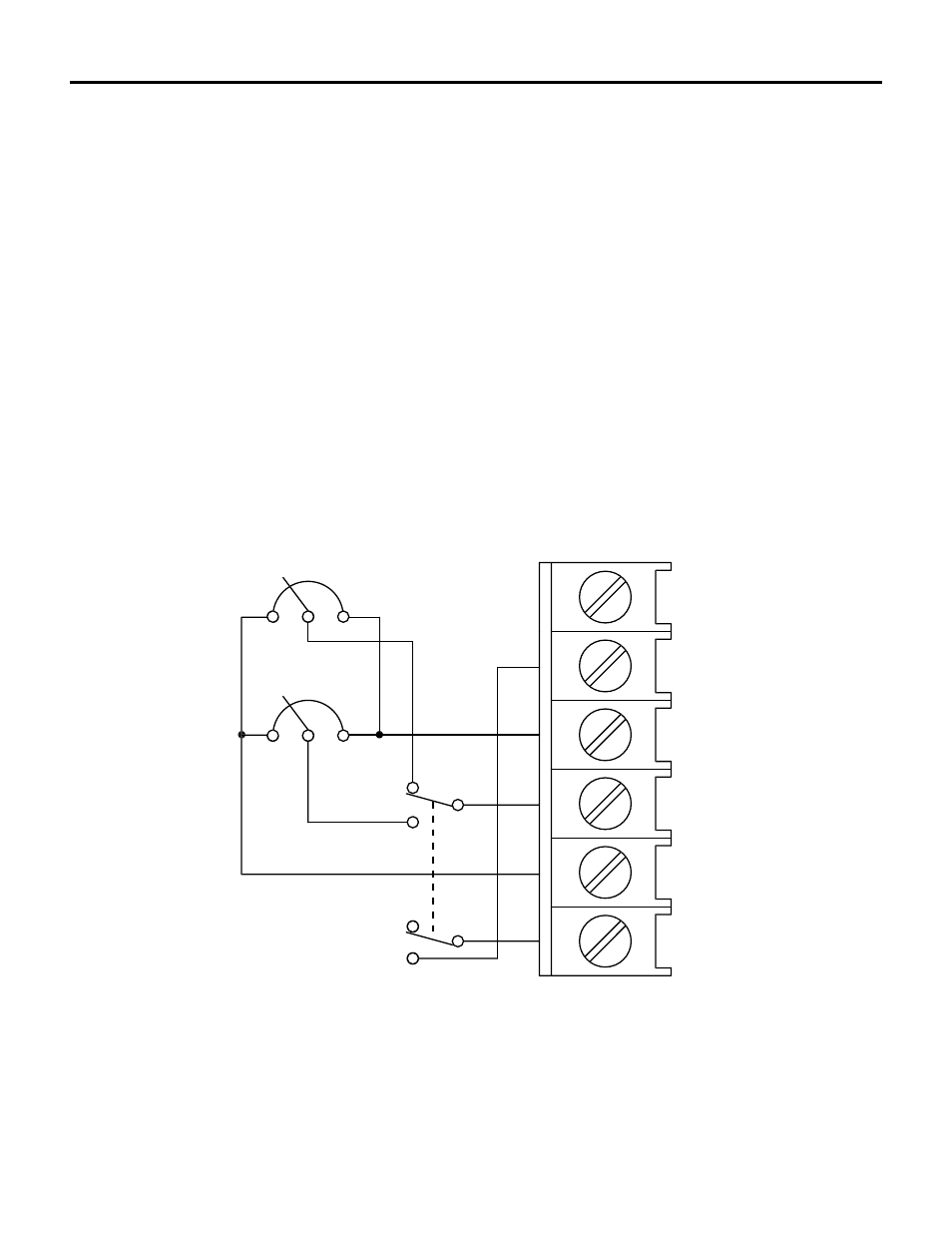 Independent adjustable speeds with dir switch, Figure 25. independent adjustable speeds | LEESON FHP Series Chassis Mount Variable Speed Drives User Manual | Page 61 / 76
