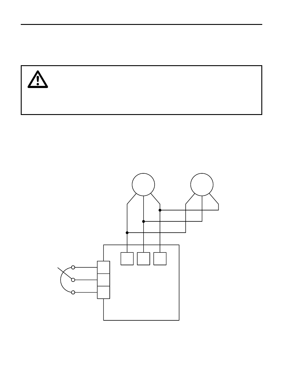 Warning | LEESON FHP Series Chassis Mount Variable Speed Drives User Manual | Page 63 / 76