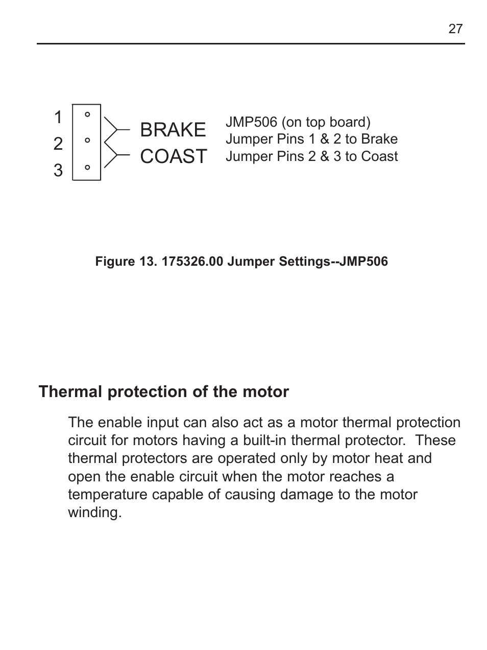 Brake coast | LEESON FHP Series NEMA 4x Variable Speed Drive User Manual | Page 36 / 67