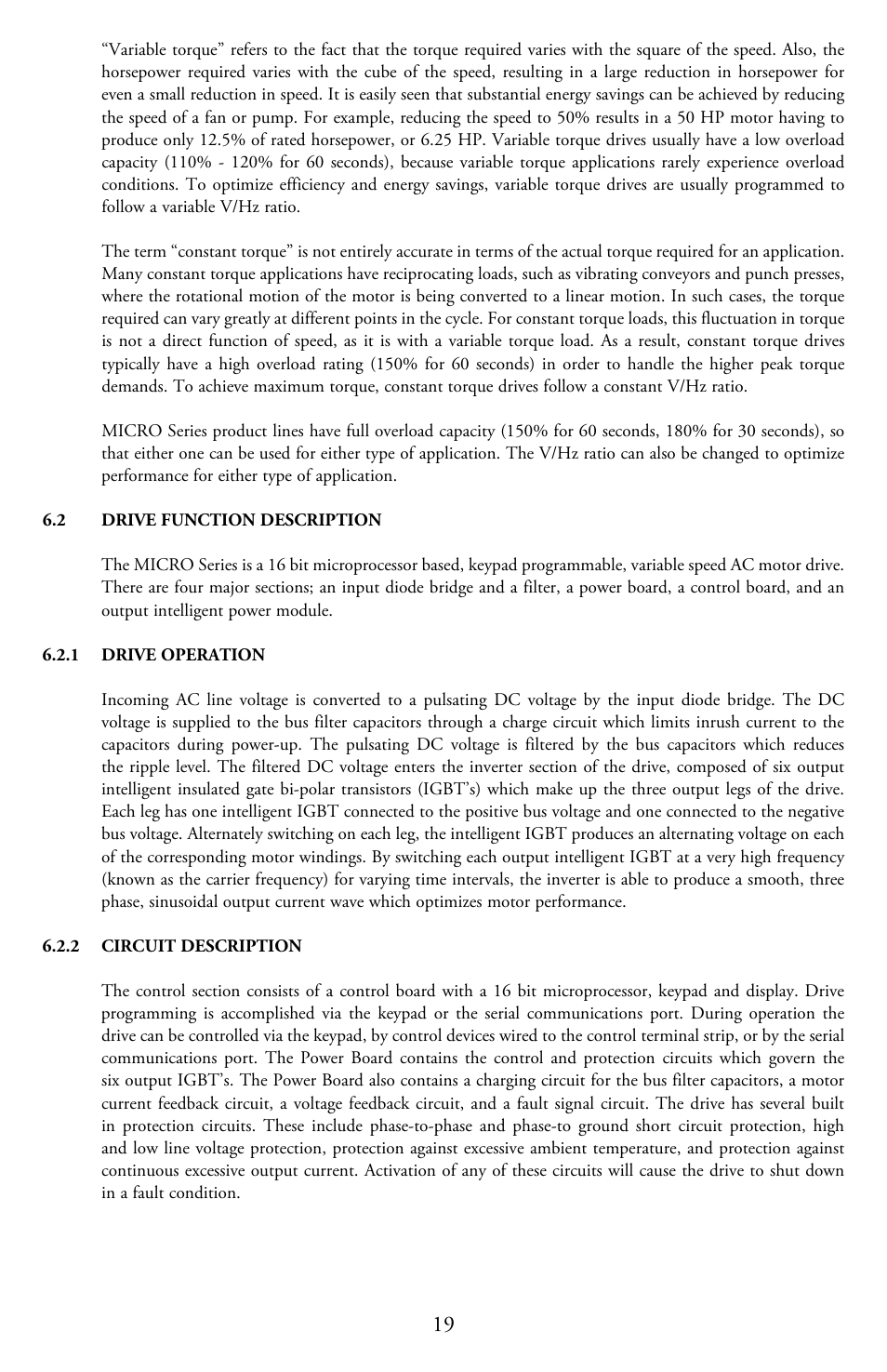 LEESON Micro Series Compact Inverters User Manual | Page 21 / 92