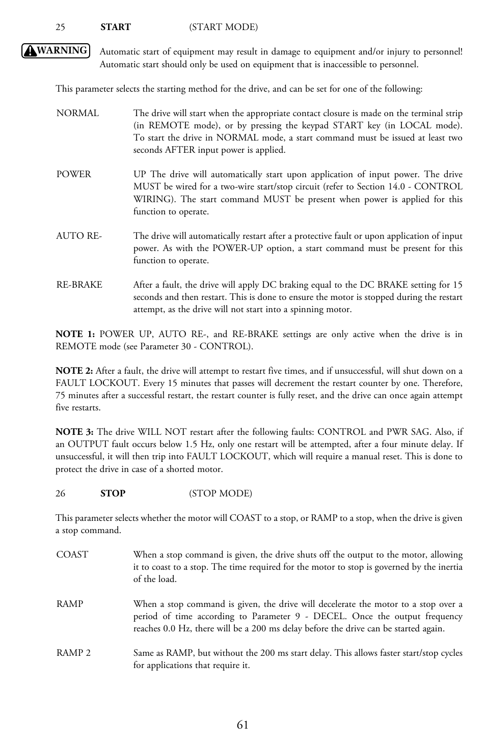 LEESON Micro Series Compact Inverters User Manual | Page 63 / 92