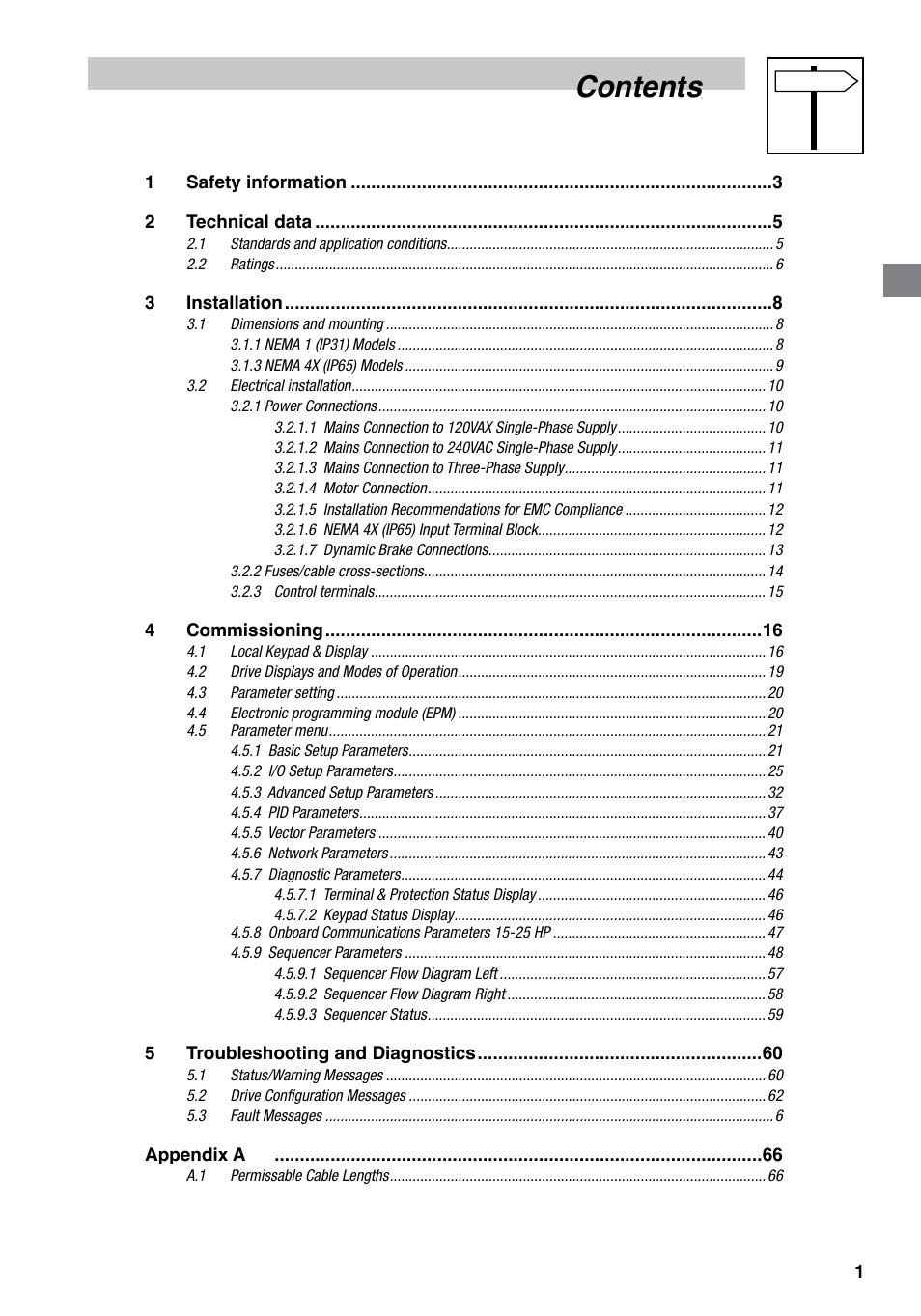 LEESON SM4 Series Flux Vector User Manual | Page 2 / 70