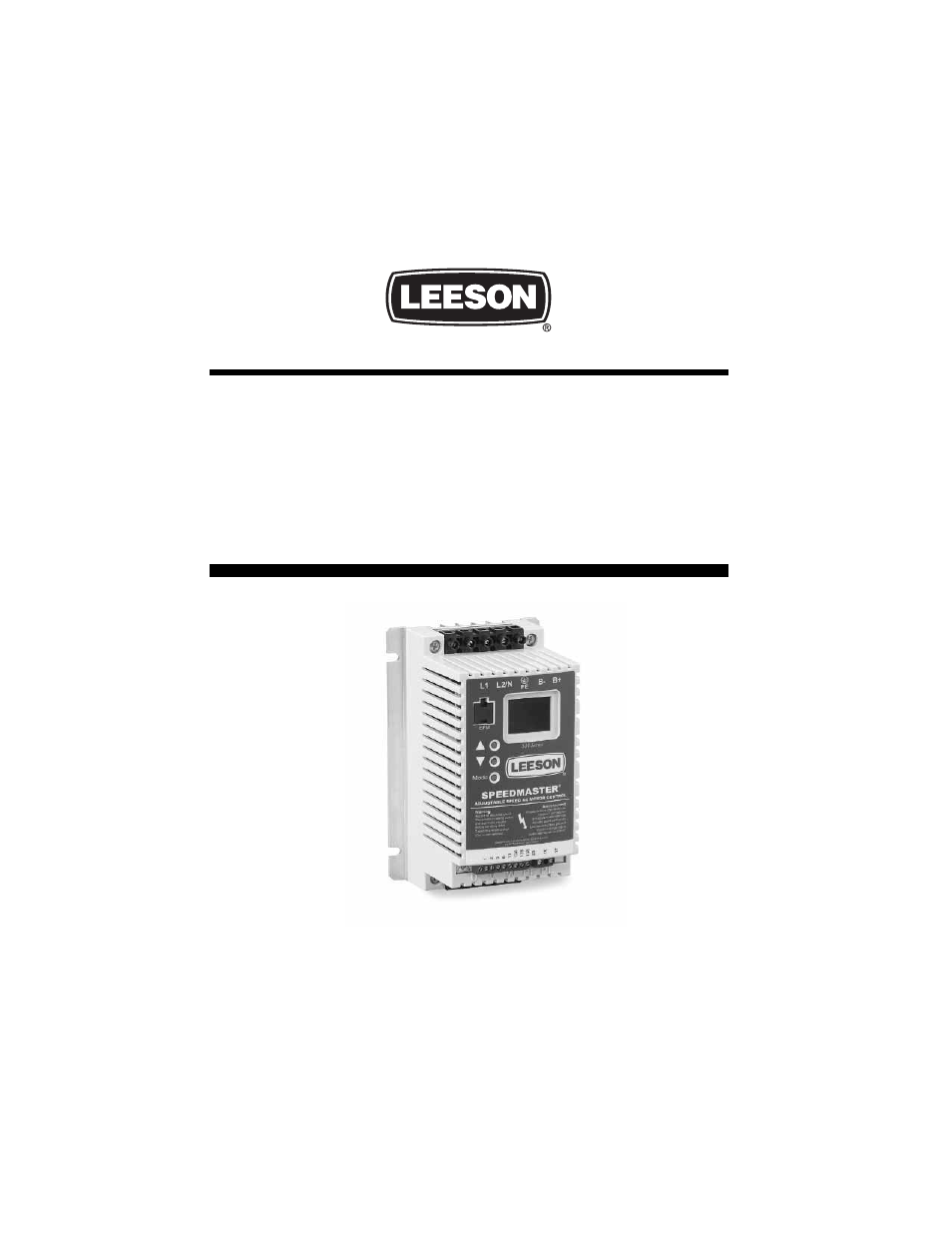 LEESON SM Series Sub-Micro Inverters User Manual | 54 pages