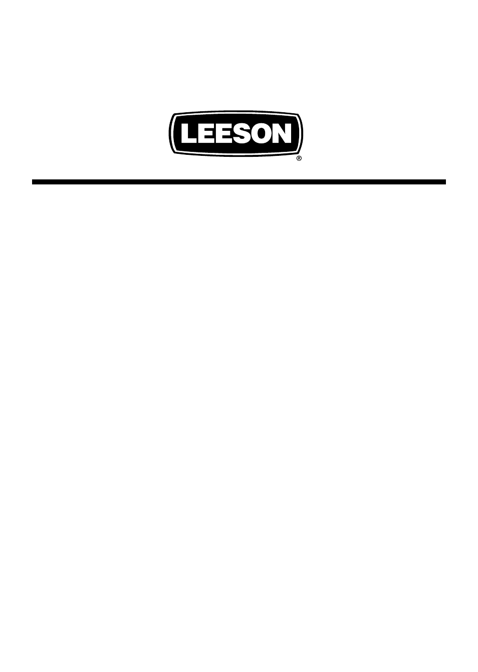 LEESON SM-Basic Series Sub-Micro Inverters (Obsolete) User Manual | 47 pages