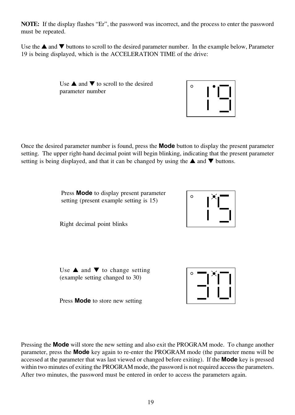 LEESON SM-Basic Series Sub-Micro Inverters (Obsolete) User Manual | Page 23 / 47