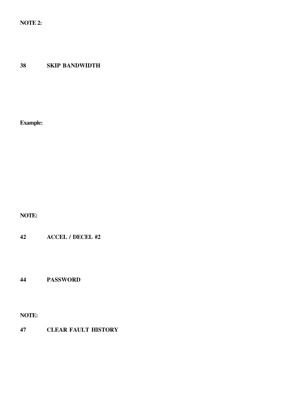 LEESON SM-Basic Series Sub-Micro Inverters (Obsolete) User Manual | Page 37 / 47