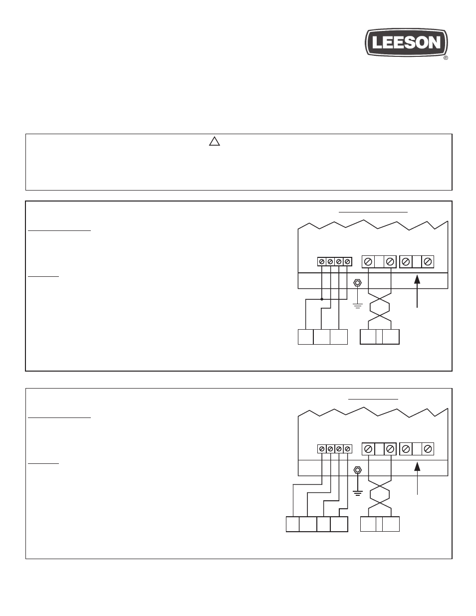 LEESON Sub-Micro Dynamic Braking Kit for Int Resistor User Manual | 2 pages