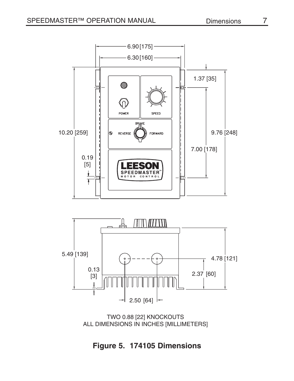 LEESON Chassis Mount SCR Control User Manual | Page 13 / 60