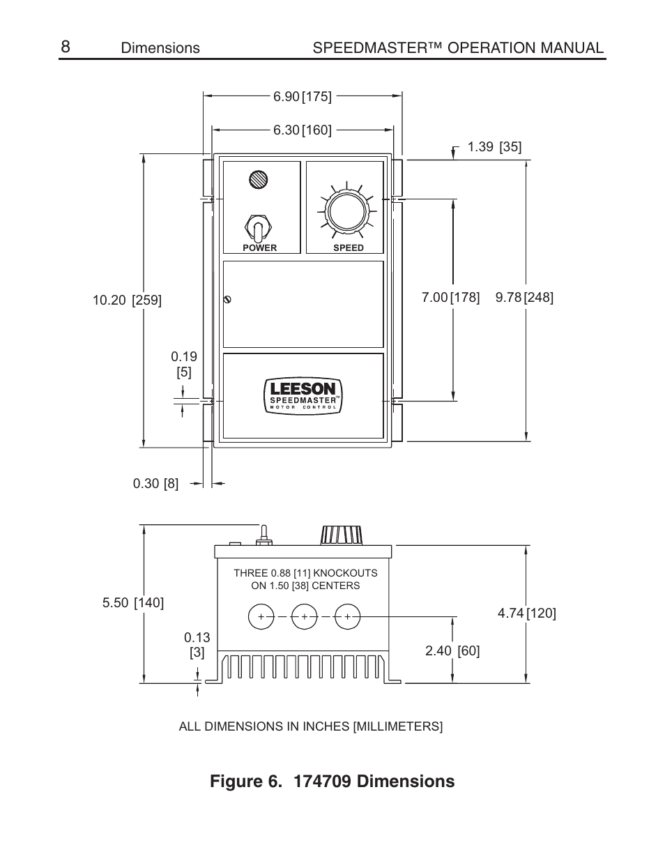 LEESON Chassis Mount SCR Control User Manual | Page 14 / 60