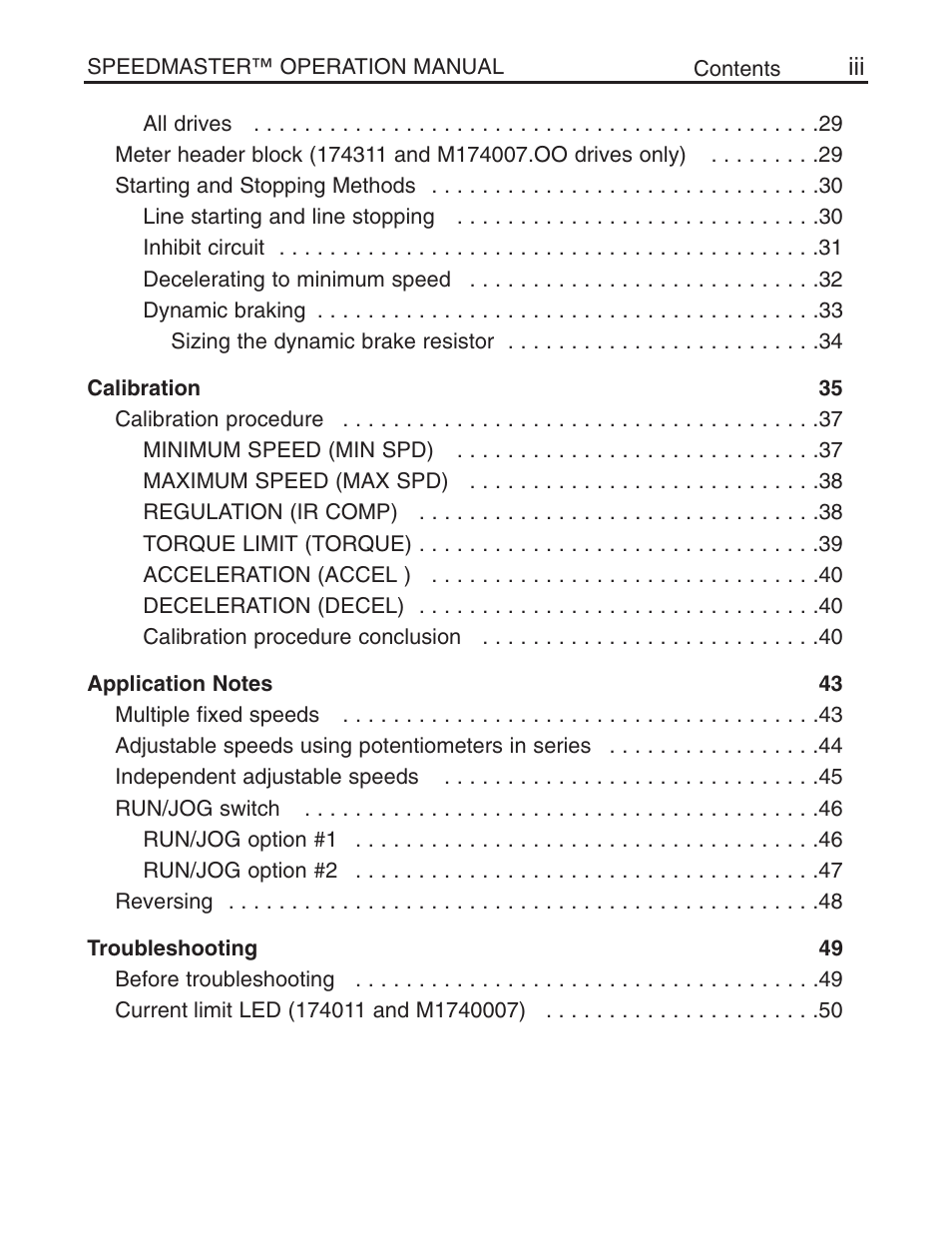 LEESON Chassis Mount SCR Control User Manual | Page 5 / 60