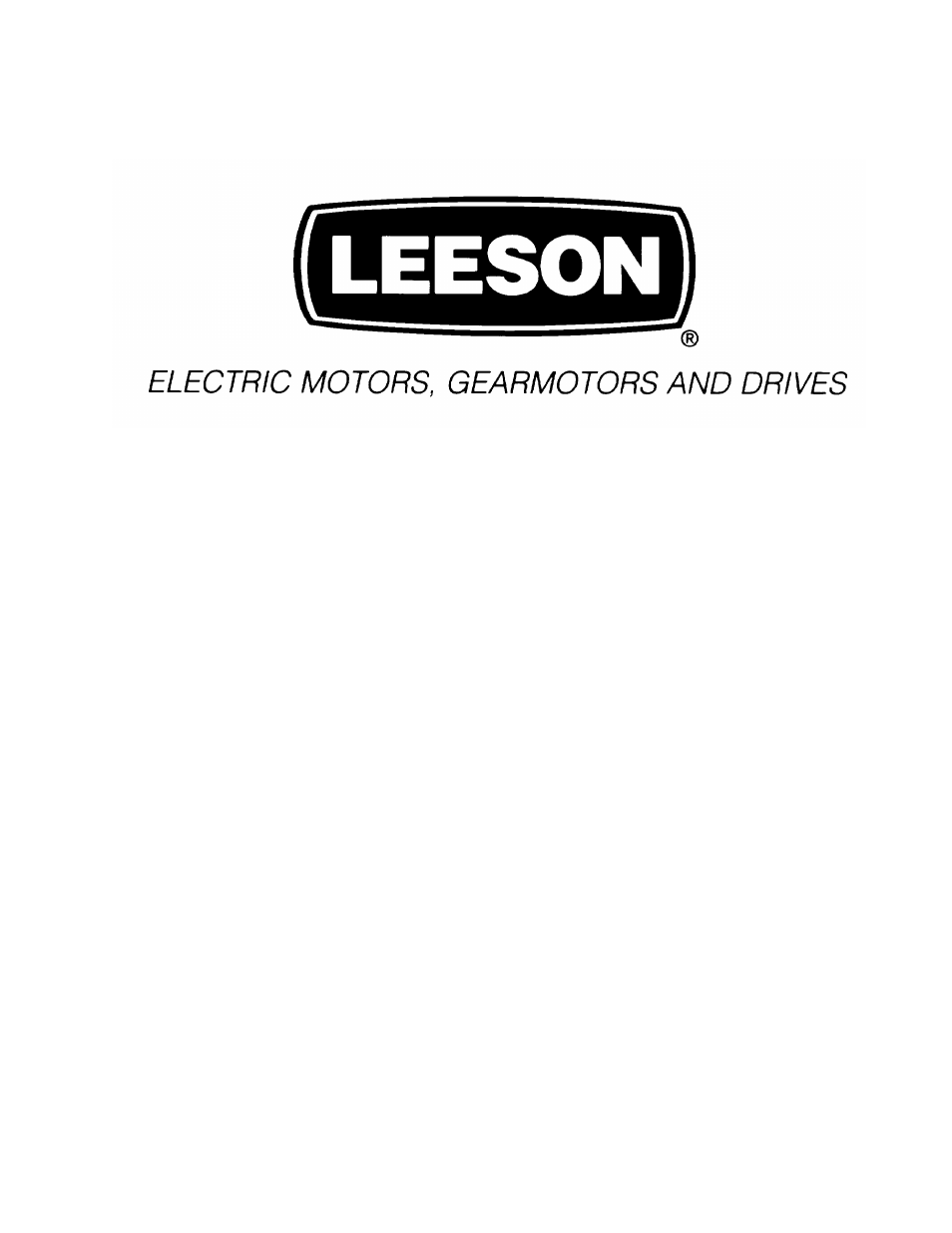 LEESON NEMA 4X SCR Control: 174903.00 (Obsolete) User Manual | 19 pages