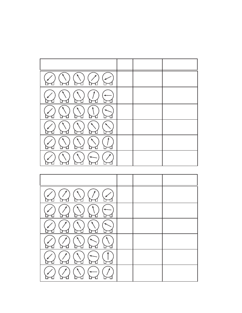 Trimpot setting chart, Speedmaster trimpot setting chart | LEESON NEMA 4X SCR Control: 174903.00 (Obsolete) User Manual | Page 12 / 19