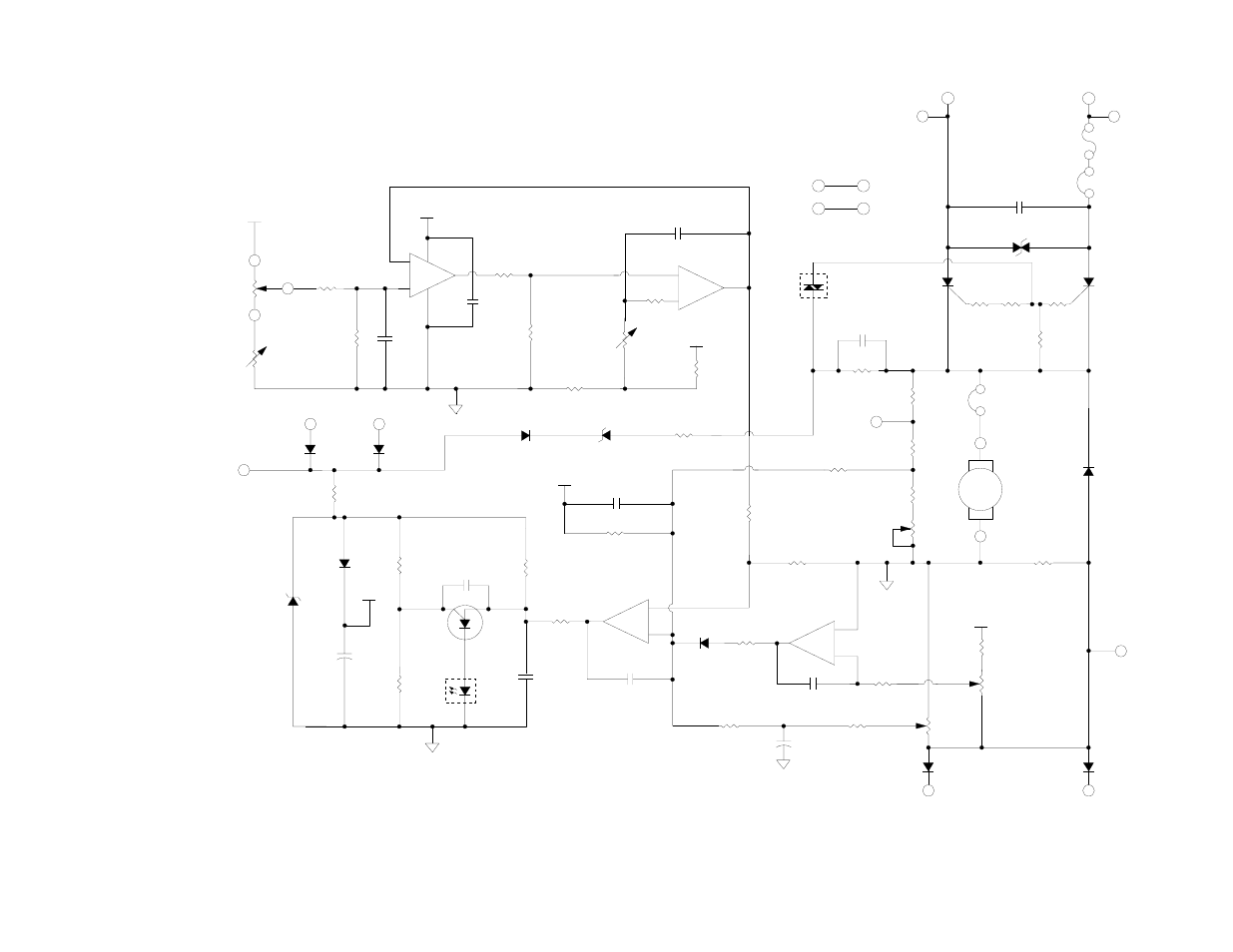 Schematic, Speedmaster schematic | LEESON NEMA 4X SCR Control: 174903.00 (Obsolete) User Manual | Page 18 / 19