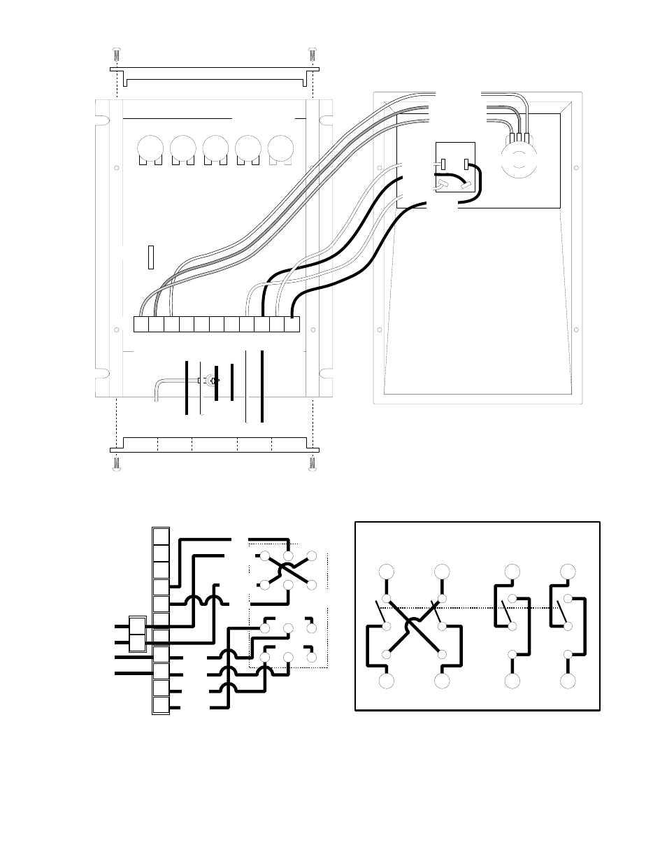 Hook-up diagrams, Ac input arm input | LEESON NEMA 4X SCR Control: 174903.00 (Obsolete) User Manual | Page 9 / 19