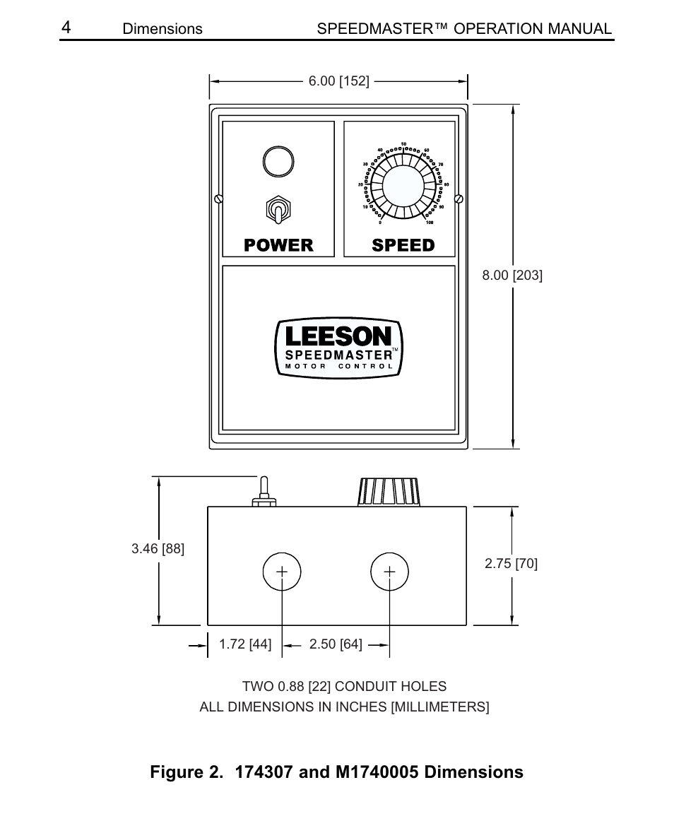 LEESON SCR Thyristor Motor Control User Manual | Page 10 / 60