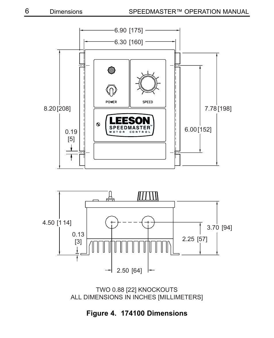 LEESON SCR Thyristor Motor Control User Manual | Page 12 / 60