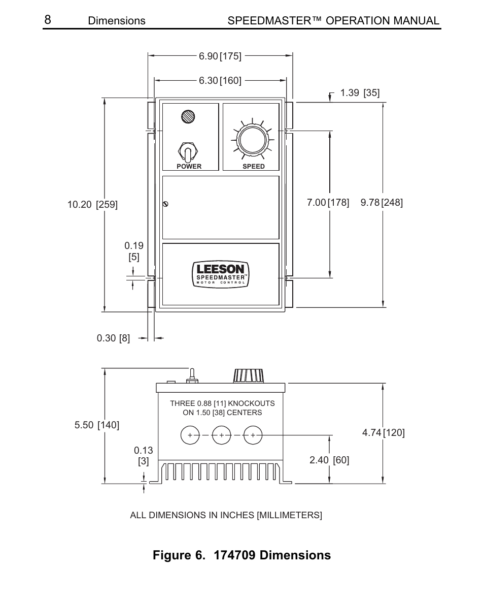 LEESON SCR Thyristor Motor Control User Manual | Page 14 / 60