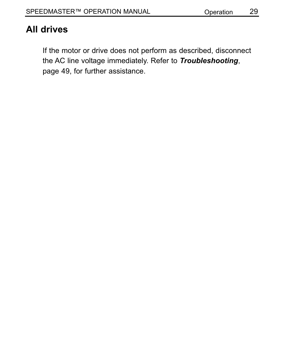 All drives | LEESON SCR Thyristor Motor Control User Manual | Page 35 / 60