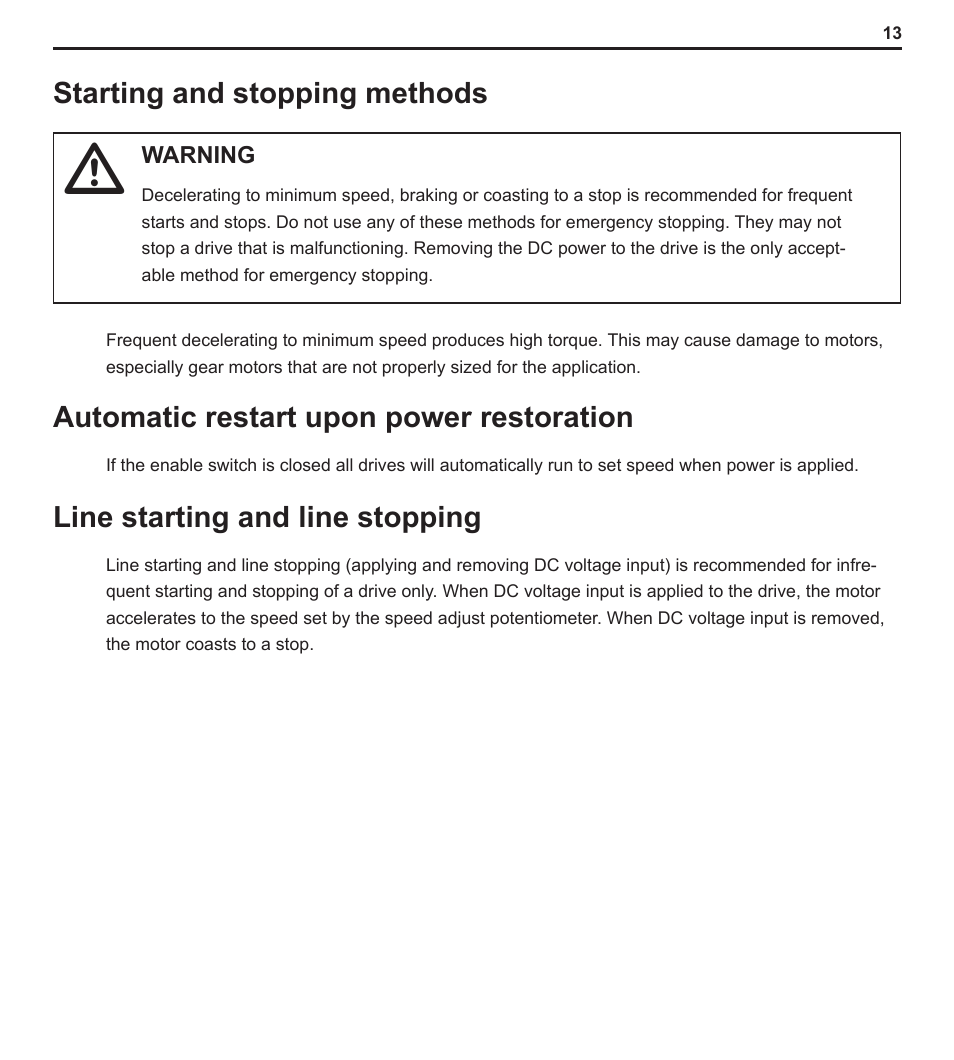 LEESON PWM DC Control: 174299 User Manual | Page 18 / 35