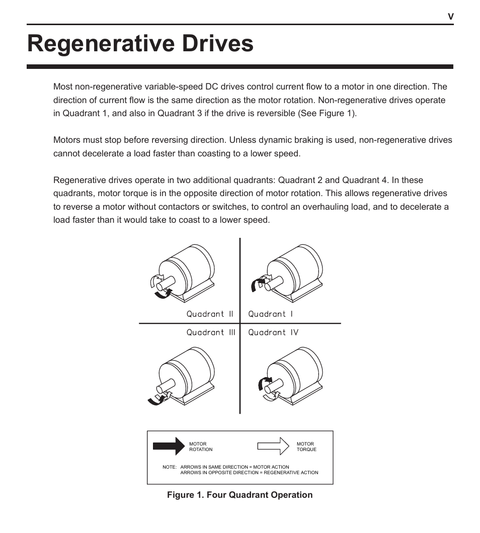 Regenerative drives | LEESON PWM DC Control: 174299 User Manual | Page 5 / 35