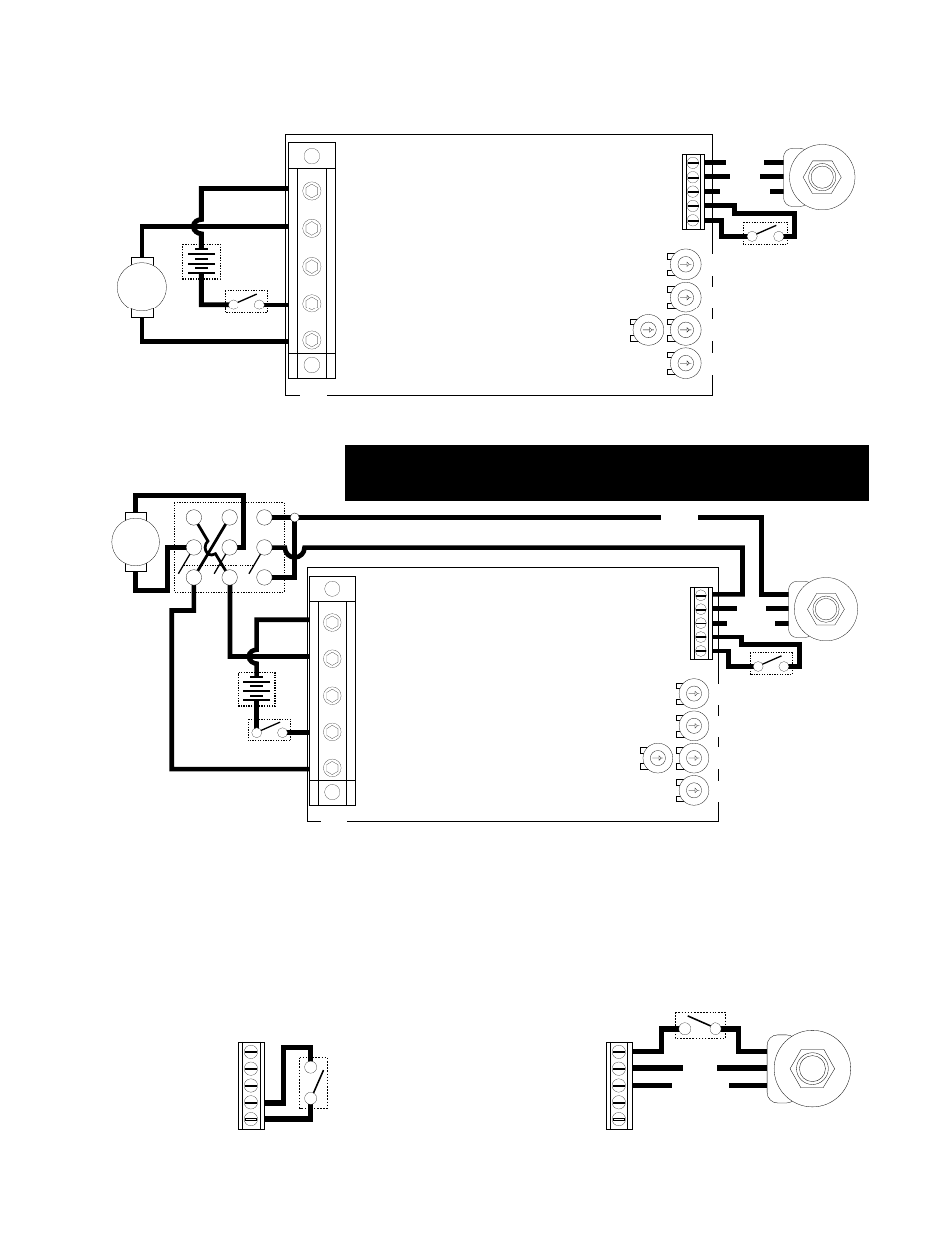 Hook-up diagrams | LEESON Chassis Mount Control: 175136 User Manual | Page 5 / 11