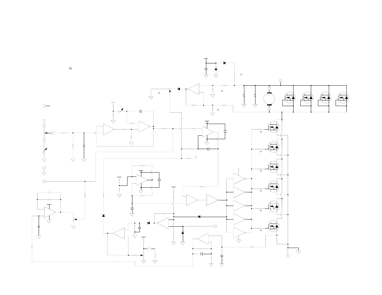 Schematic, A +a | LEESON Chassis Mount Control: 175136 User Manual | Page 8 / 11