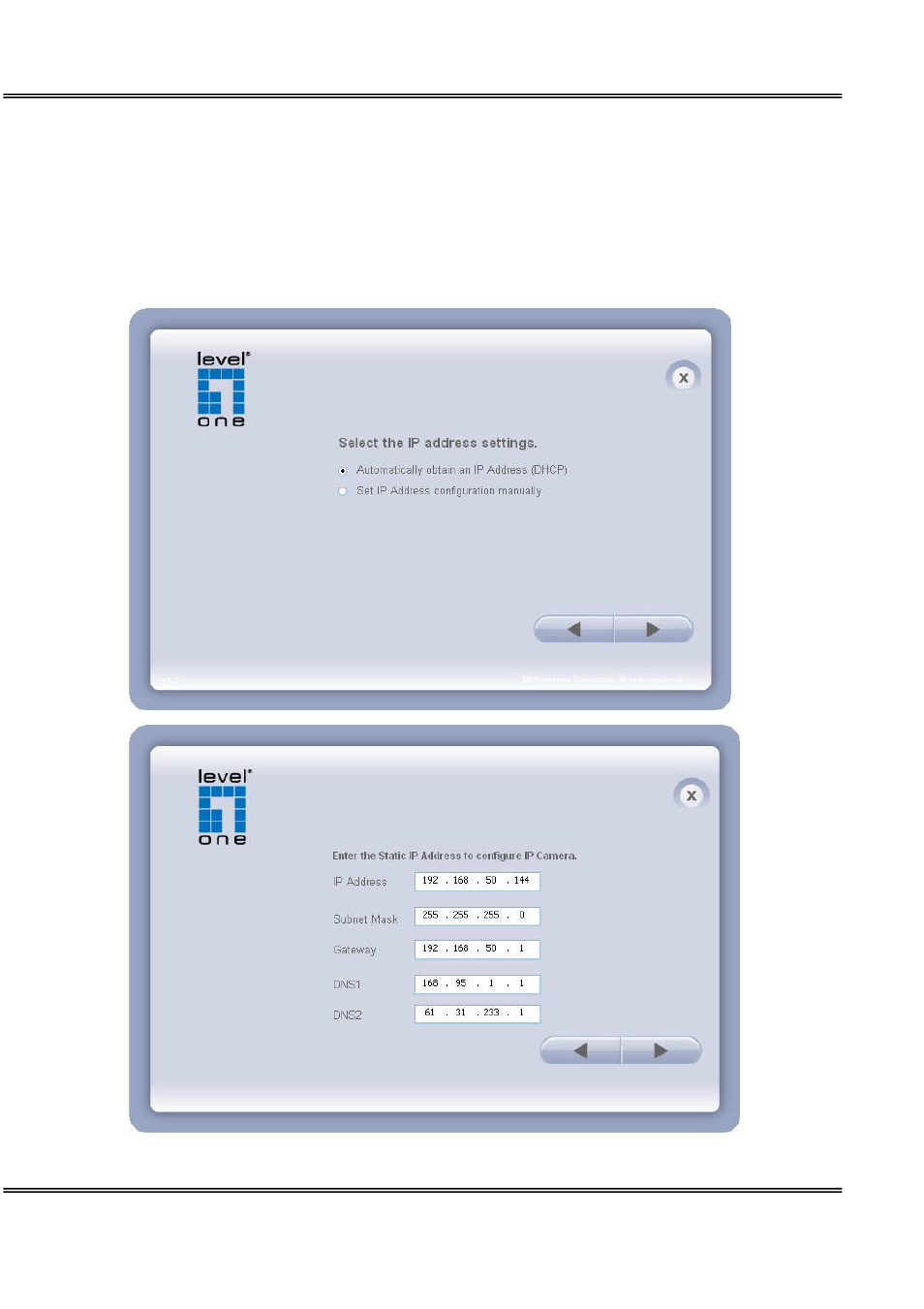 LevelOne FCS-0031 User Manual | Page 17 / 50