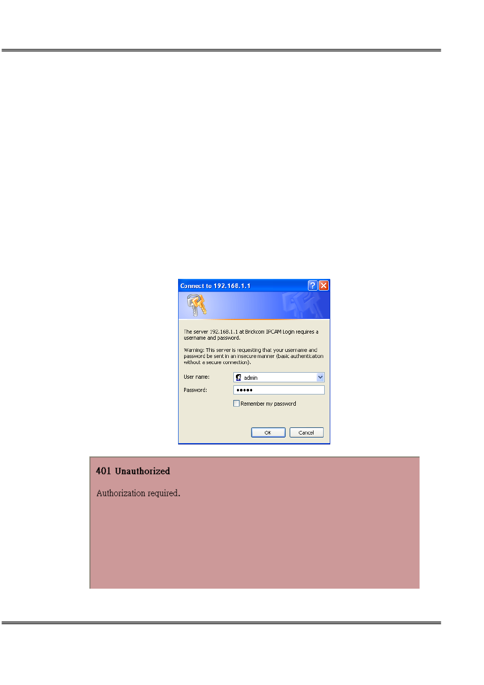 Authentication | LevelOne FCS-0031 User Manual | Page 20 / 50