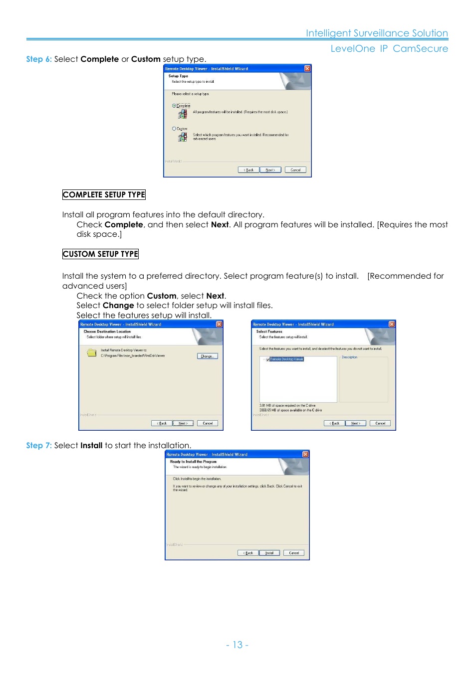 LevelOne FCS-8006 User Manual | Page 14 / 139