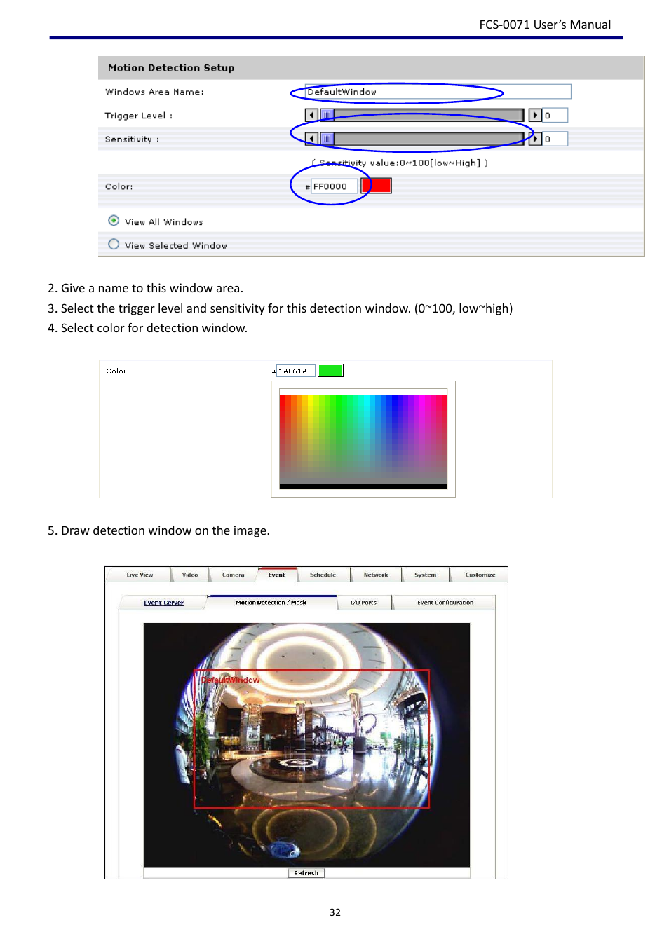 LevelOne FCS-0071 User Manual | Page 33 / 51