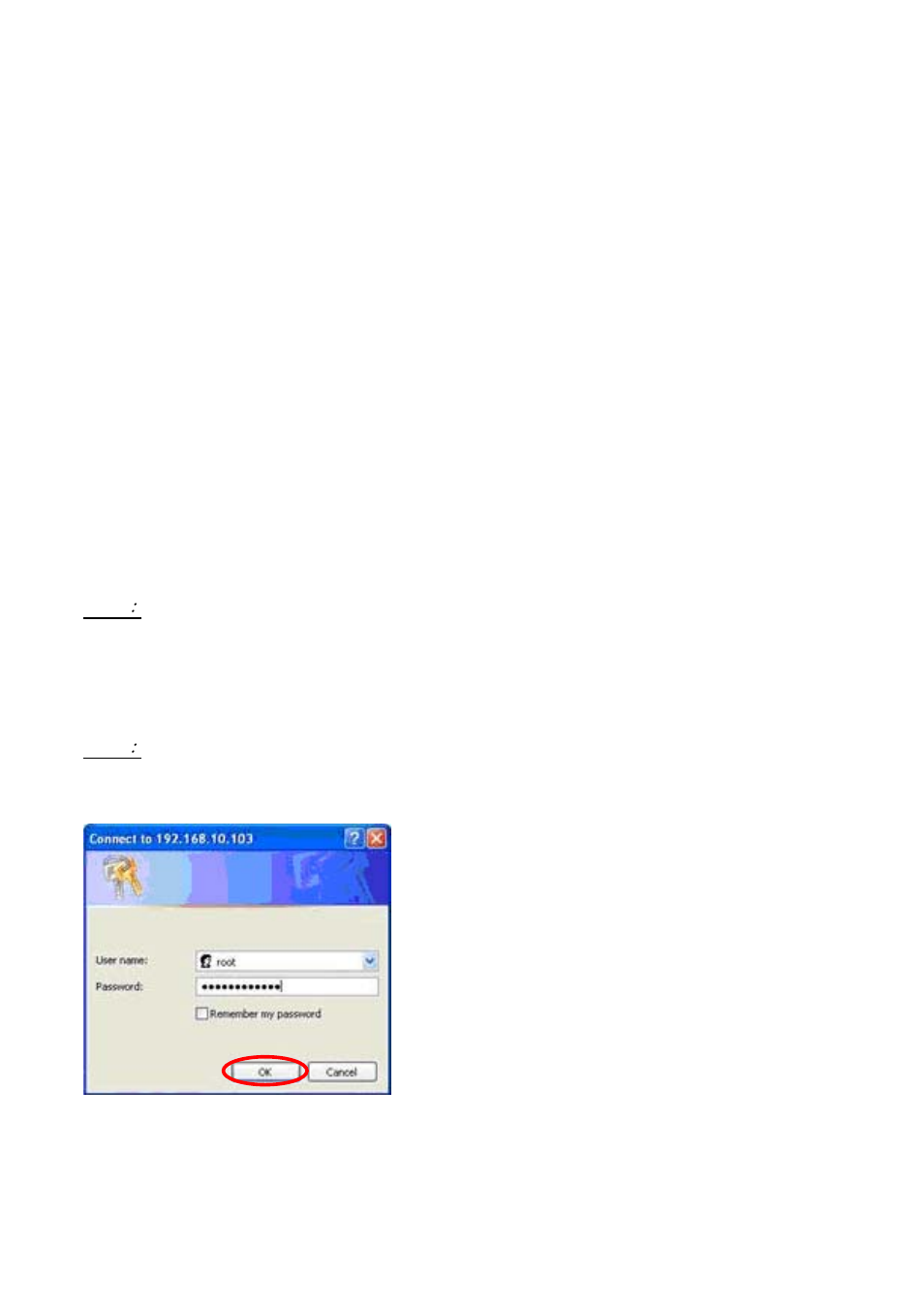 How to access to the network camera, Initial accessing the ip camera | LevelOne FCS-1101 User Manual | Page 34 / 81