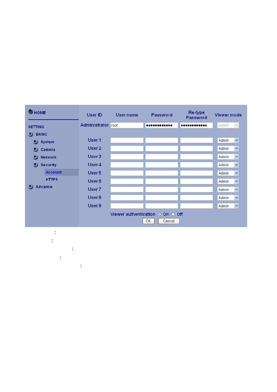 Security | LevelOne FCS-1101 User Manual | Page 55 / 81