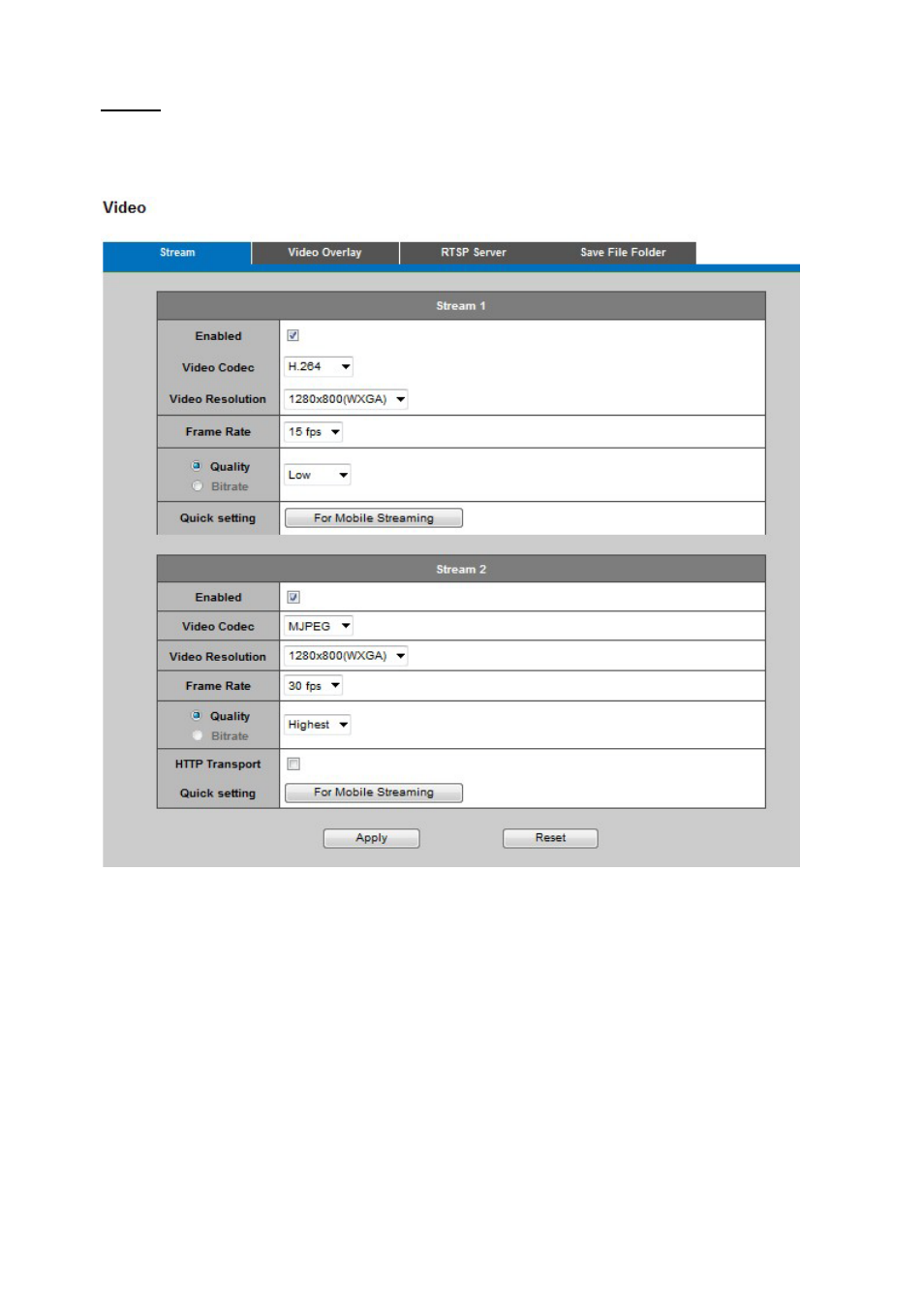 Video, 28 video | LevelOne FCS-1122 User Manual | Page 28 / 49