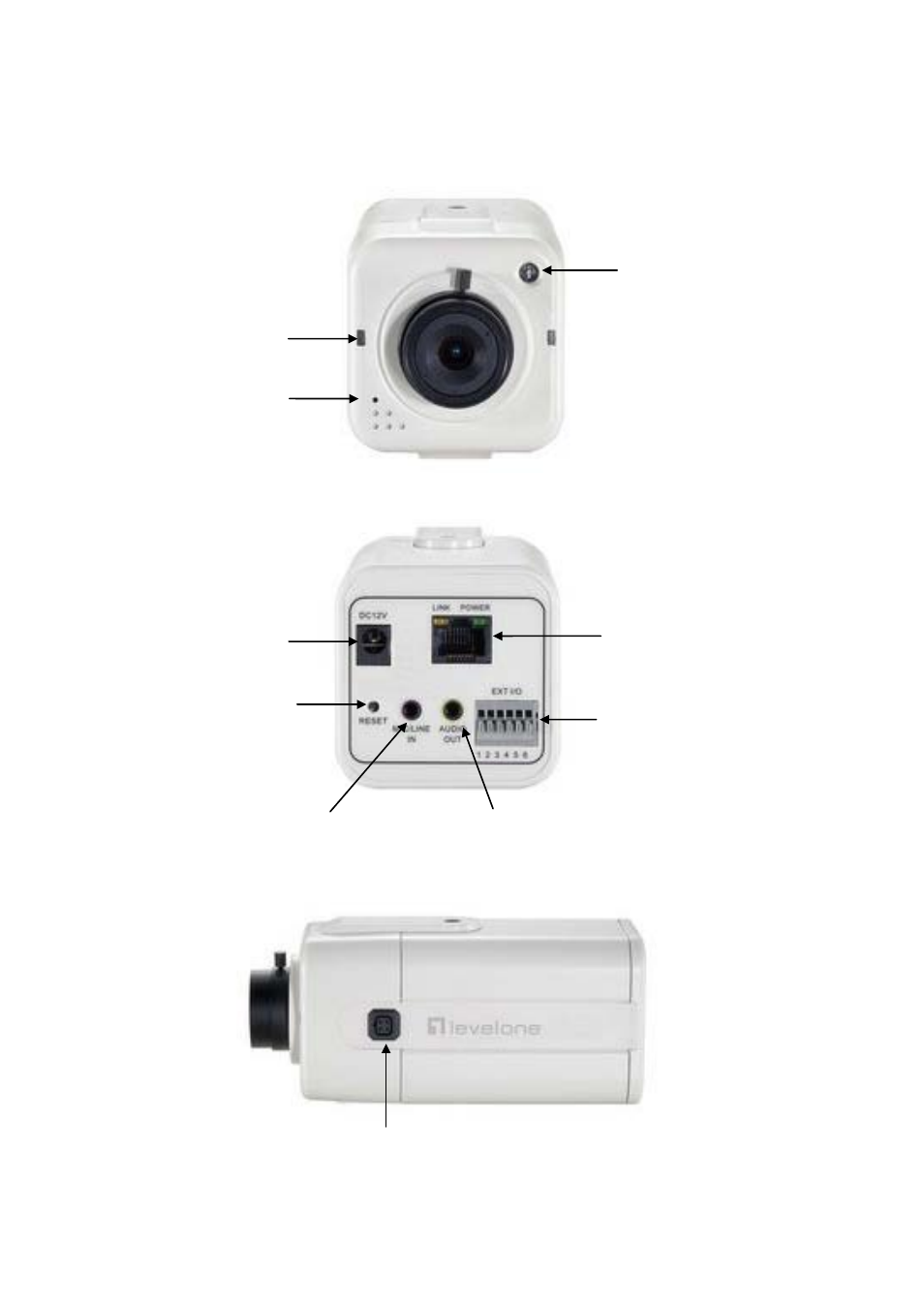 Device appearance description | LevelOne FCS-1122 User Manual | Page 7 / 49