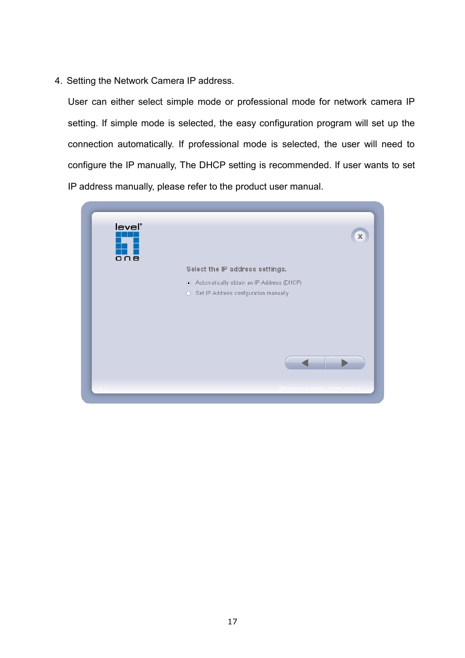 LevelOne FCS-3052 User Manual | Page 21 / 66