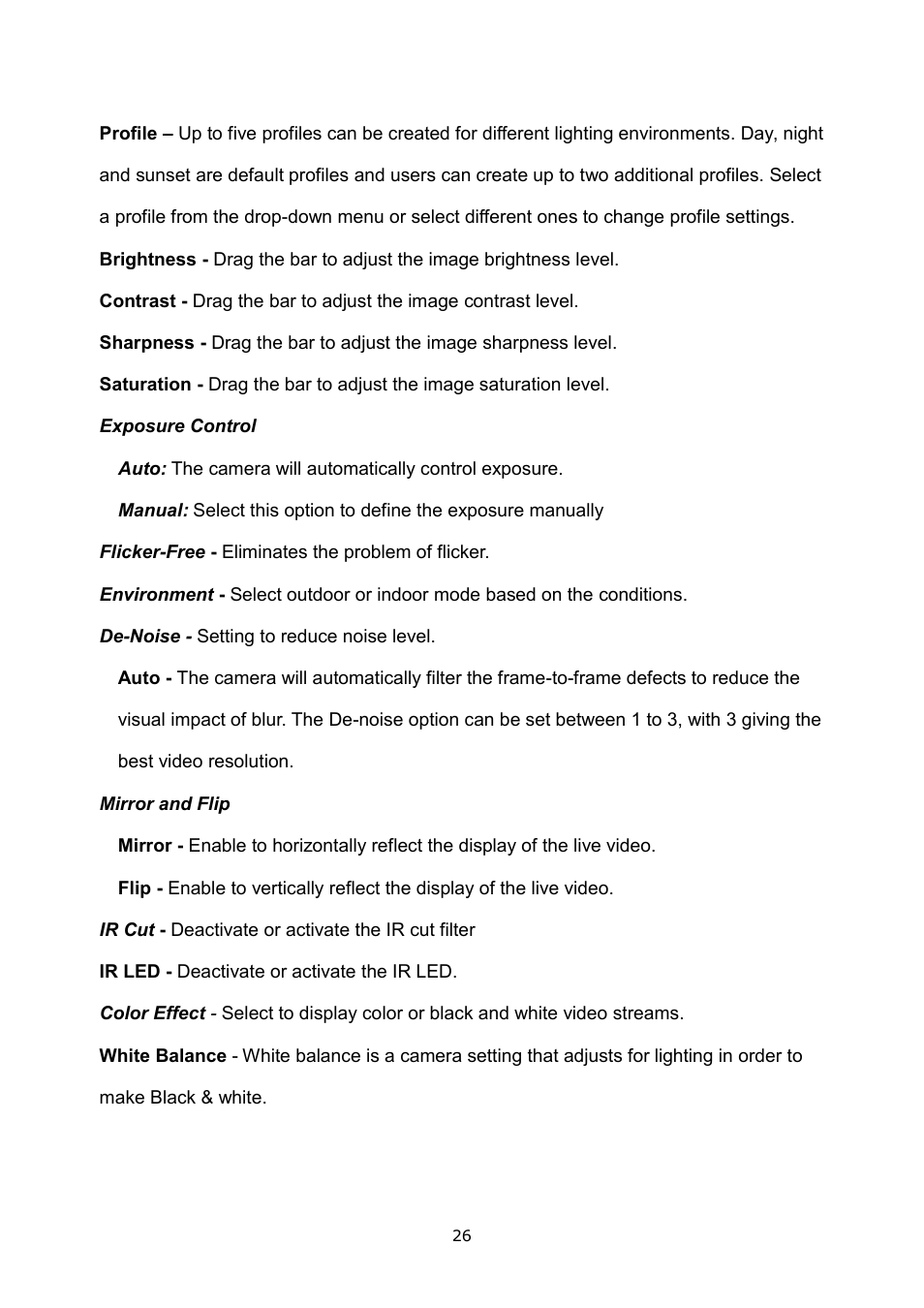 LevelOne FCS-3052 User Manual | Page 30 / 66